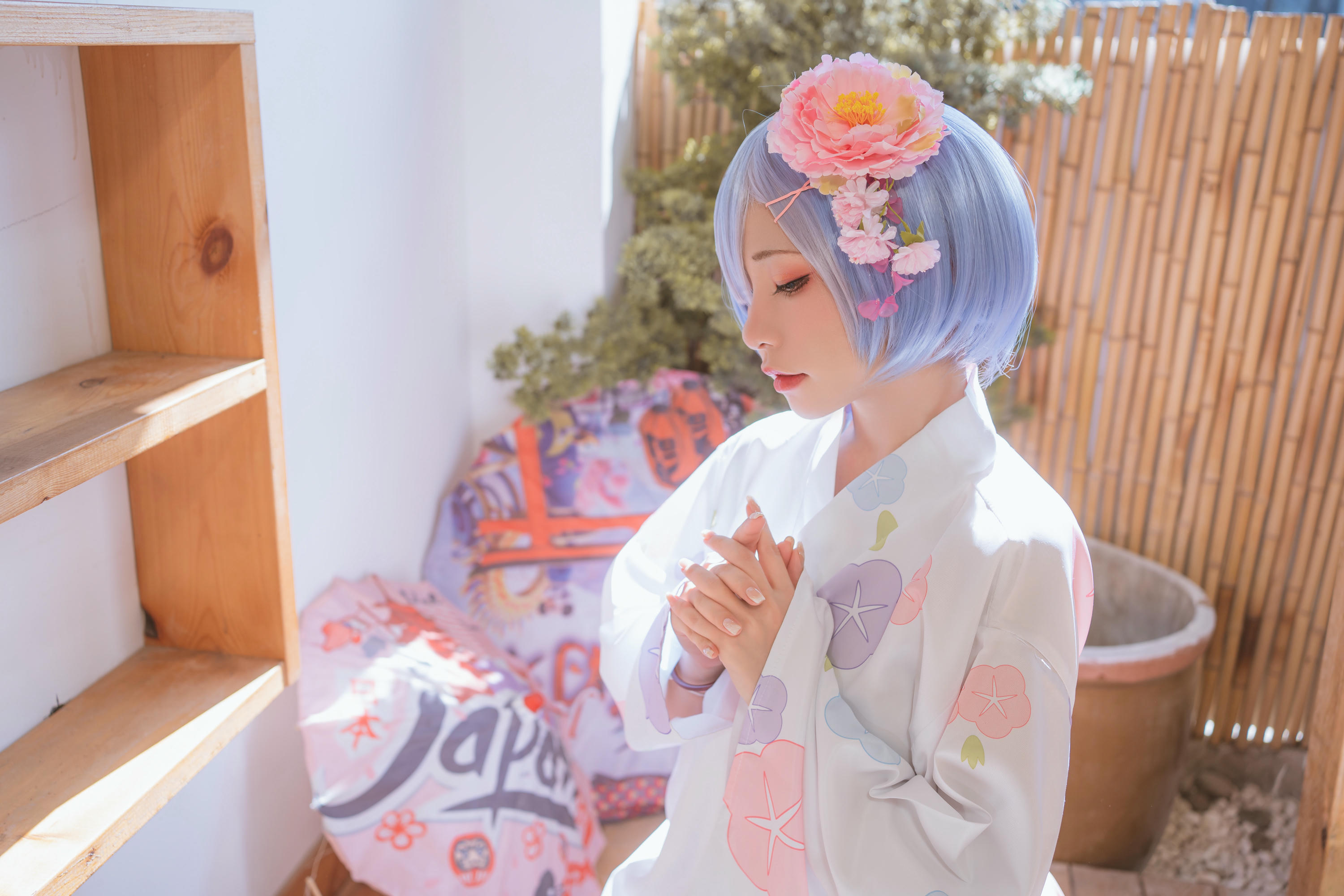 爆机少女喵小吉 NO.044 双子：金鱼&拉姆蕾姆 [102P4V 4.77GB]-Pic_第1集