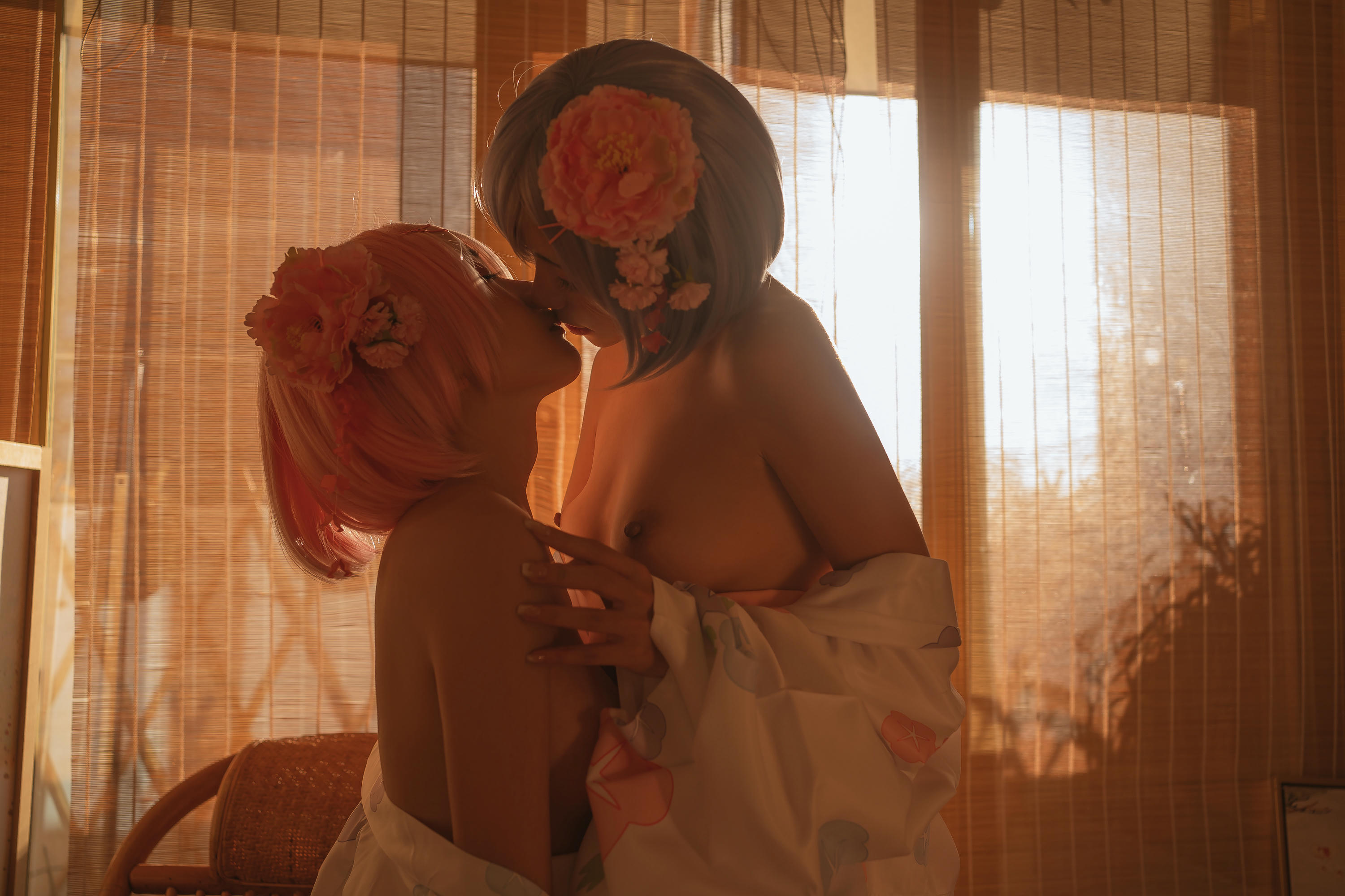 爆机少女喵小吉 NO.044 双子：金鱼&拉姆蕾姆 [102P4V 4.77GB]-Pic_第3集