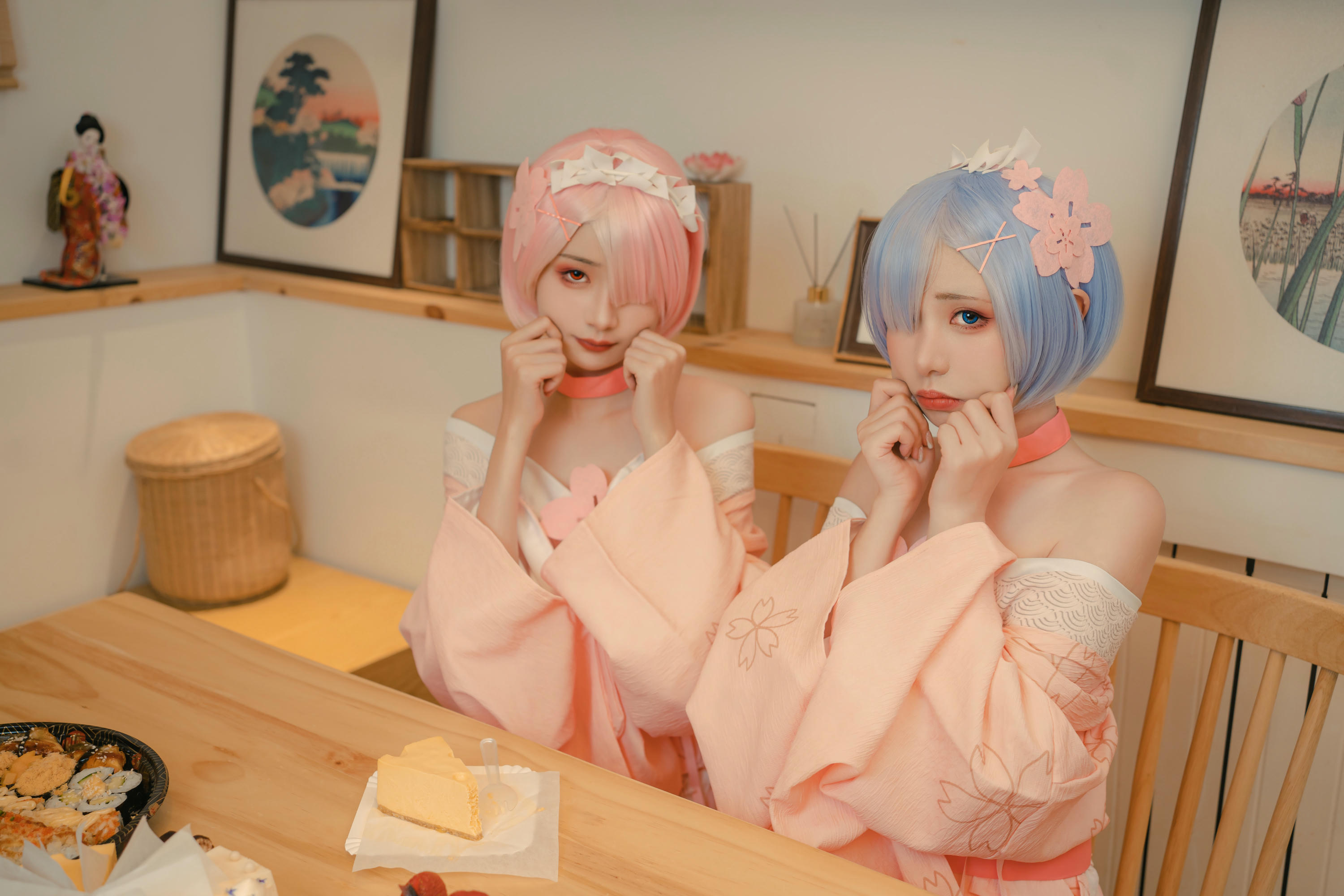 爆机少女喵小吉 NO.047 &金鱼 从零开始的女体盛宴 [100P1V 2.56GB]-Pic_第1集