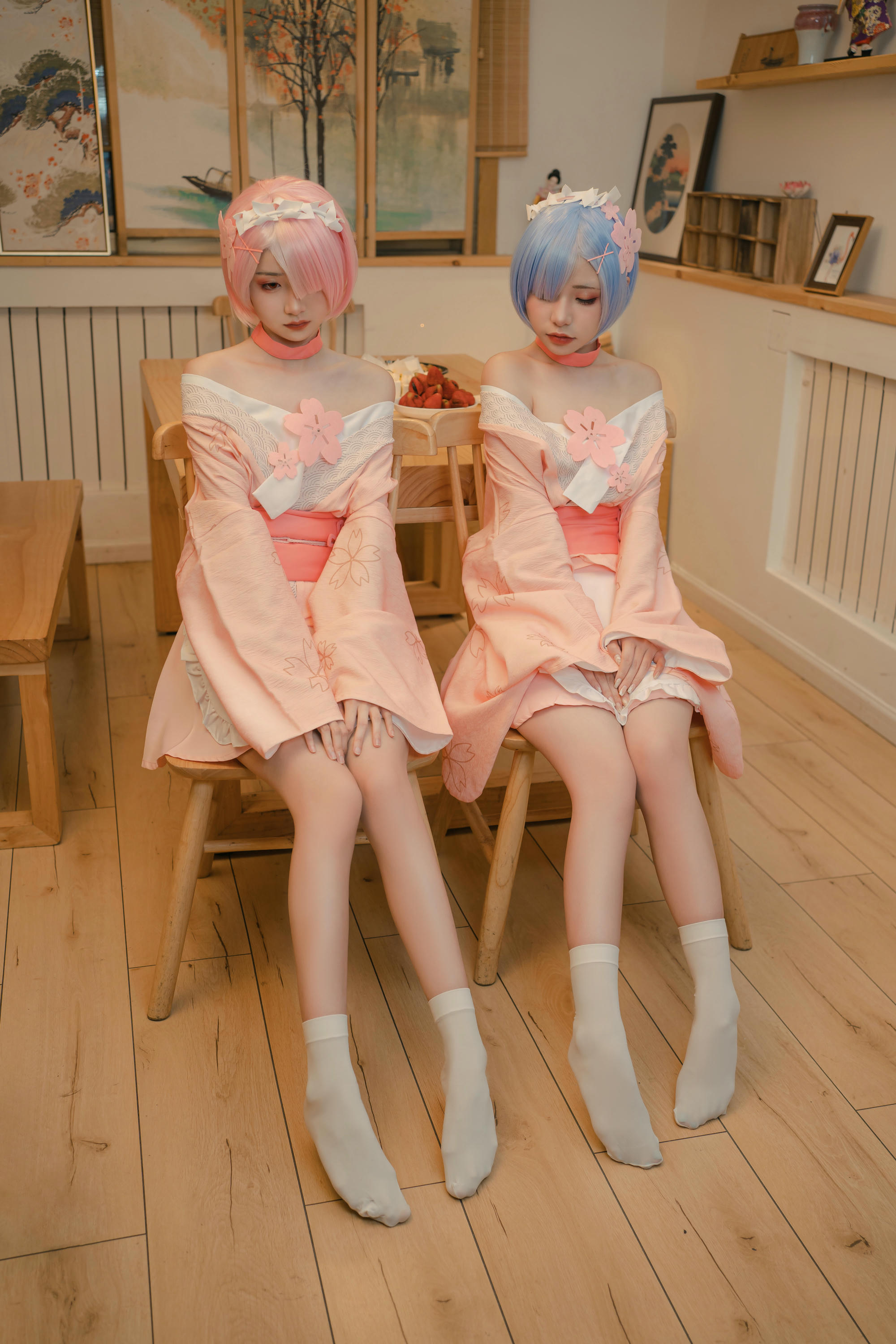 爆机少女喵小吉 NO.047 &金鱼 从零开始的女体盛宴 [100P1V 2.56GB]-Pic_第1集