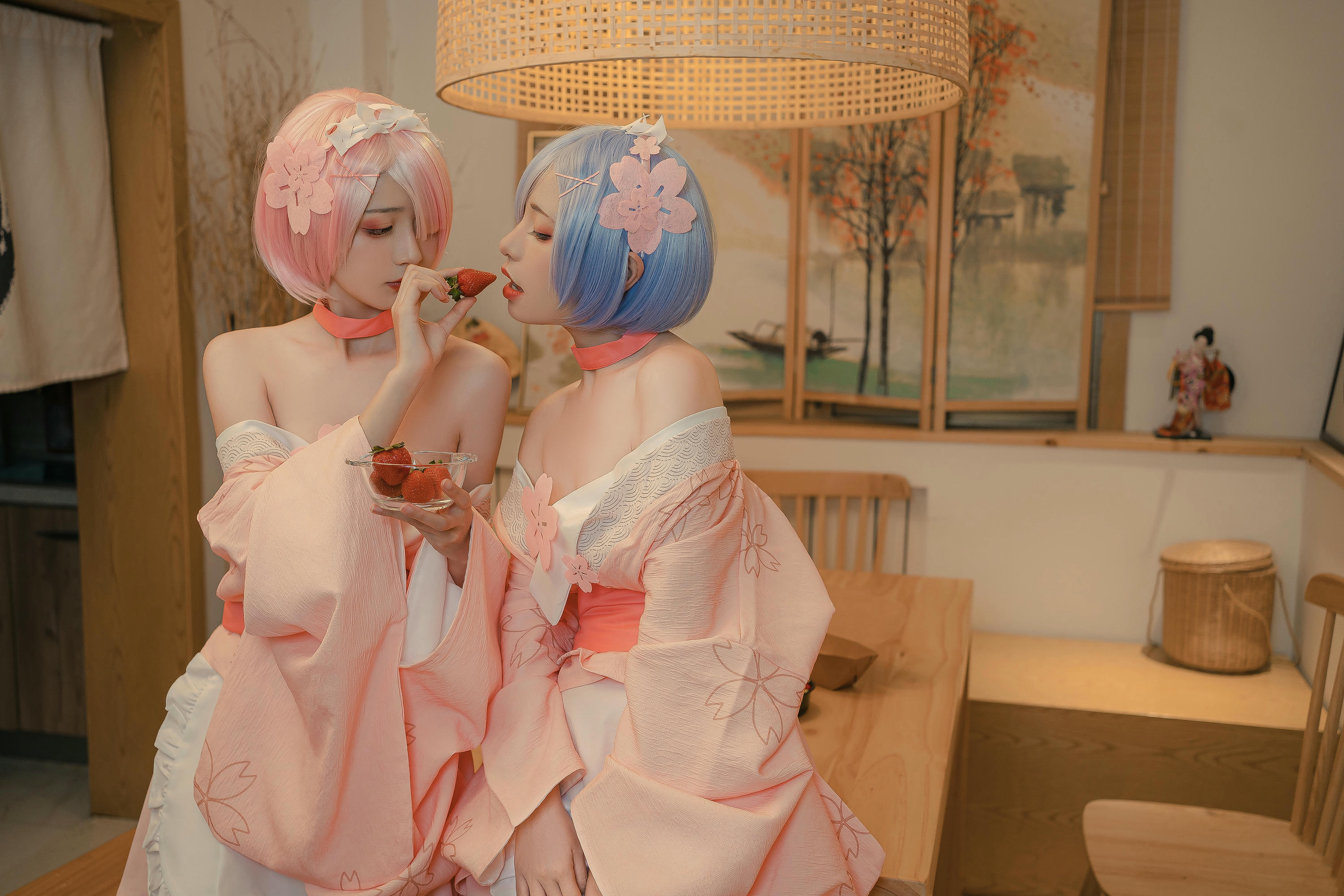 爆机少女喵小吉 NO.047 &金鱼 从零开始的女体盛宴 [100P1V 2.56GB]-Pic_第1集
