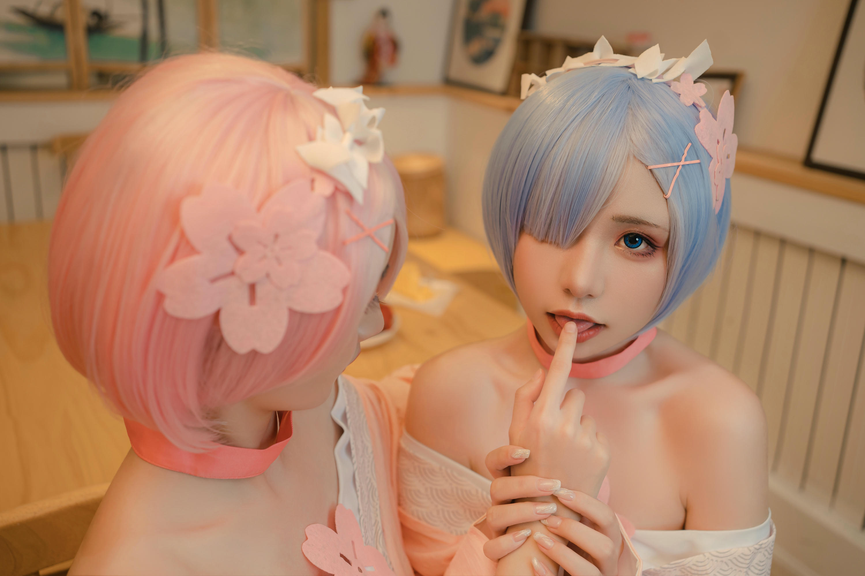 爆机少女喵小吉 NO.047 &金鱼 从零开始的女体盛宴 [100P1V 2.56GB]-Pic_第1集