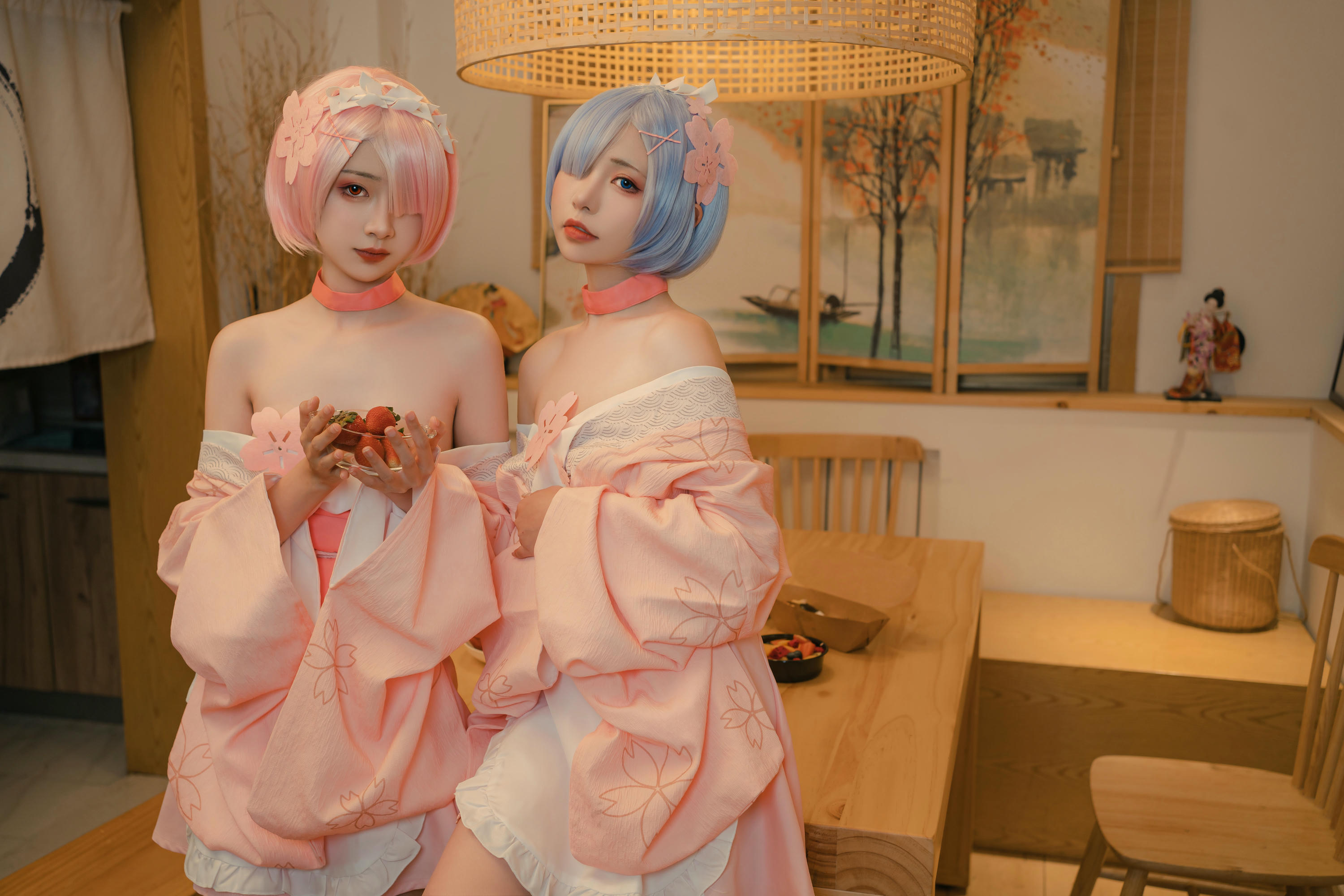 爆机少女喵小吉 NO.047 &金鱼 从零开始的女体盛宴 [100P1V 2.56GB]-Pic_第1集