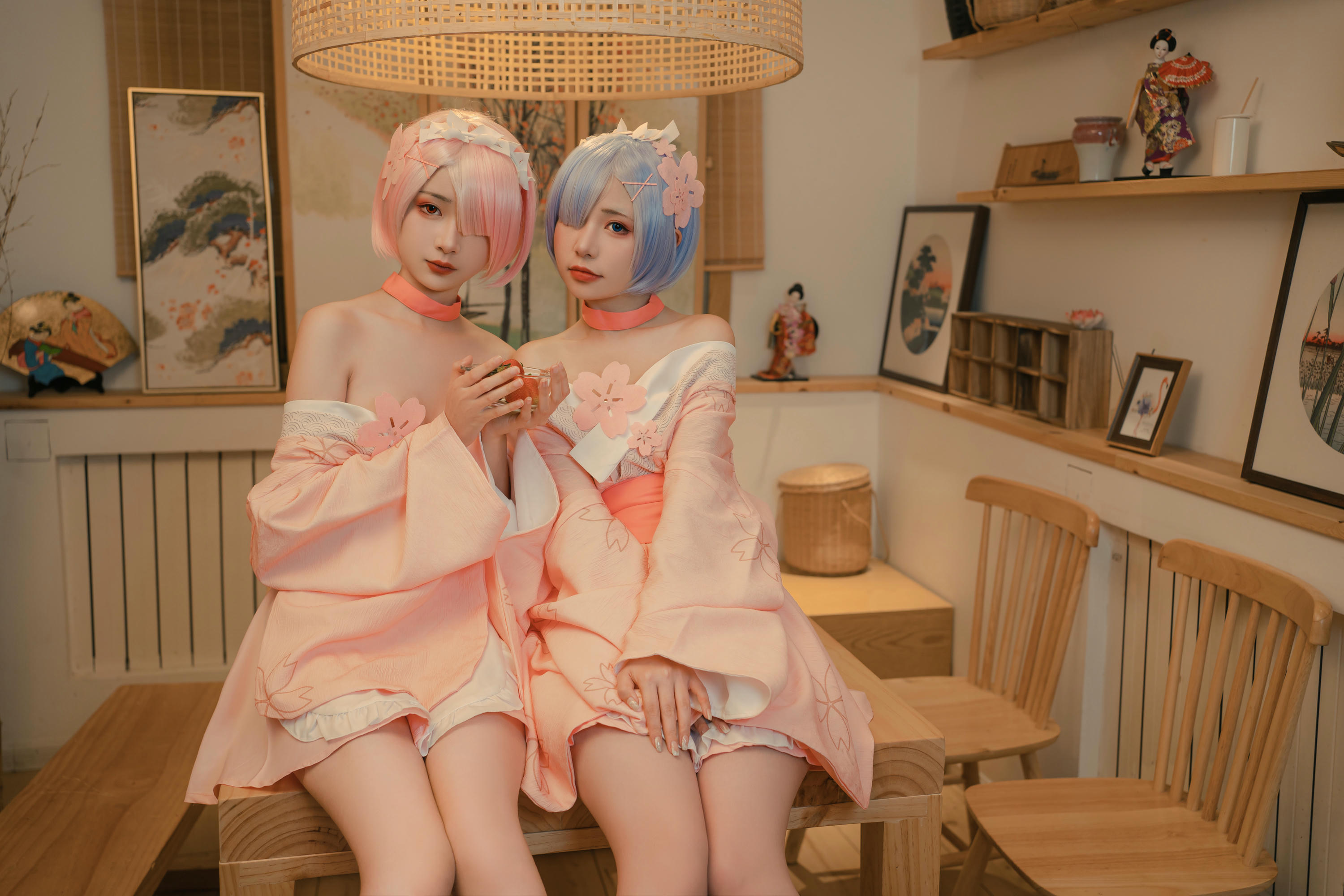 爆机少女喵小吉 NO.047 &金鱼 从零开始的女体盛宴 [100P1V 2.56GB]-Pic_第1集