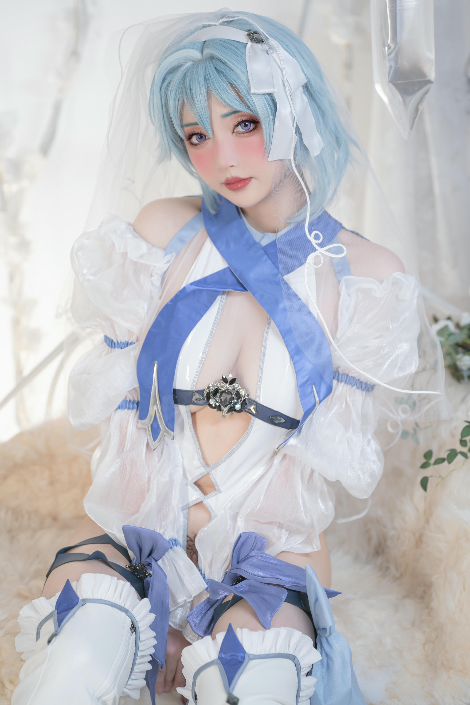 爆机少女喵小吉 NO.059 &一只云烧  双子：最强冰雪组合 [92P4V 6.48GB]-Pic_第1集