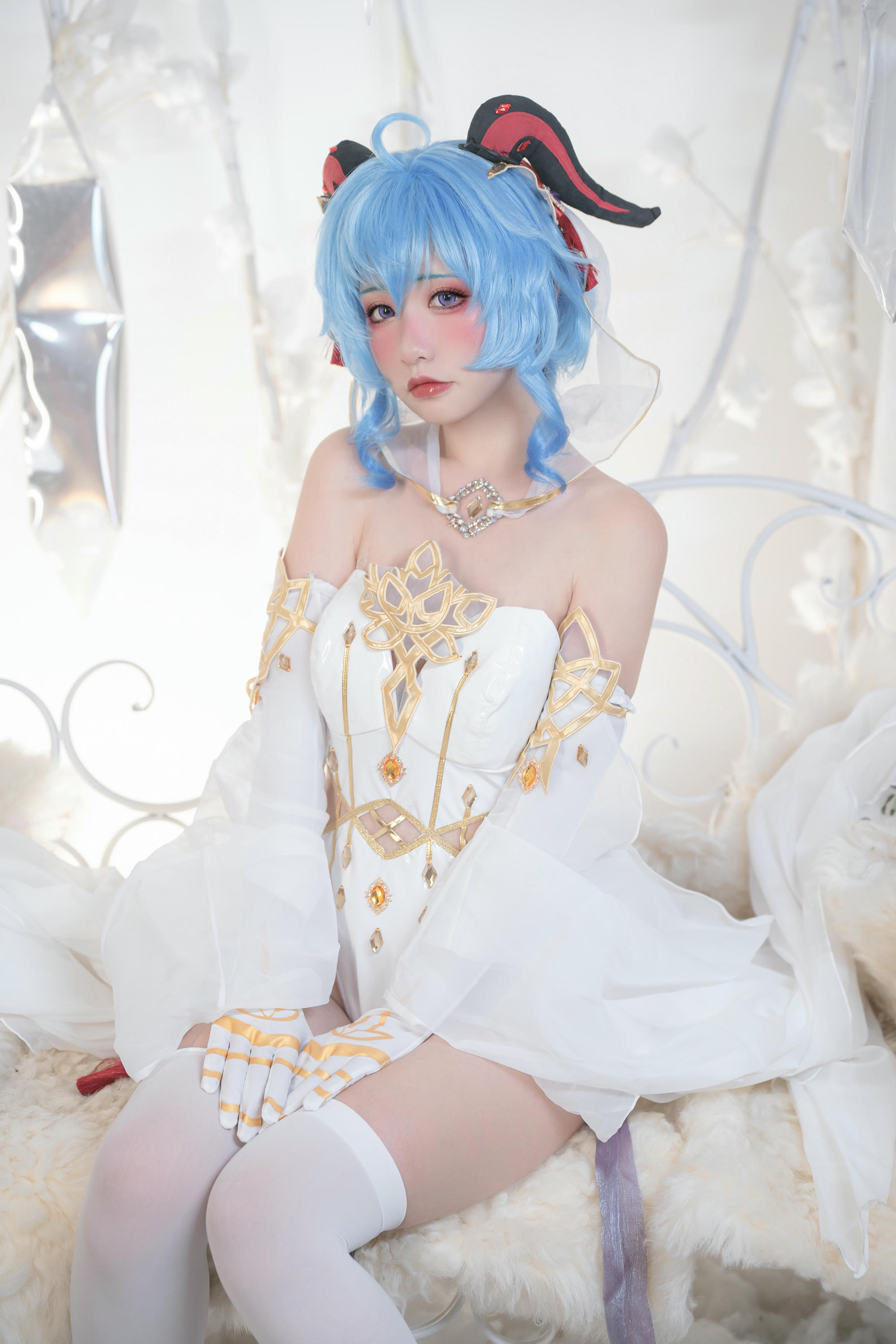 爆机少女喵小吉 NO.059 &一只云烧  双子：最强冰雪组合 [92P4V 6.48GB]-Pic_第1集