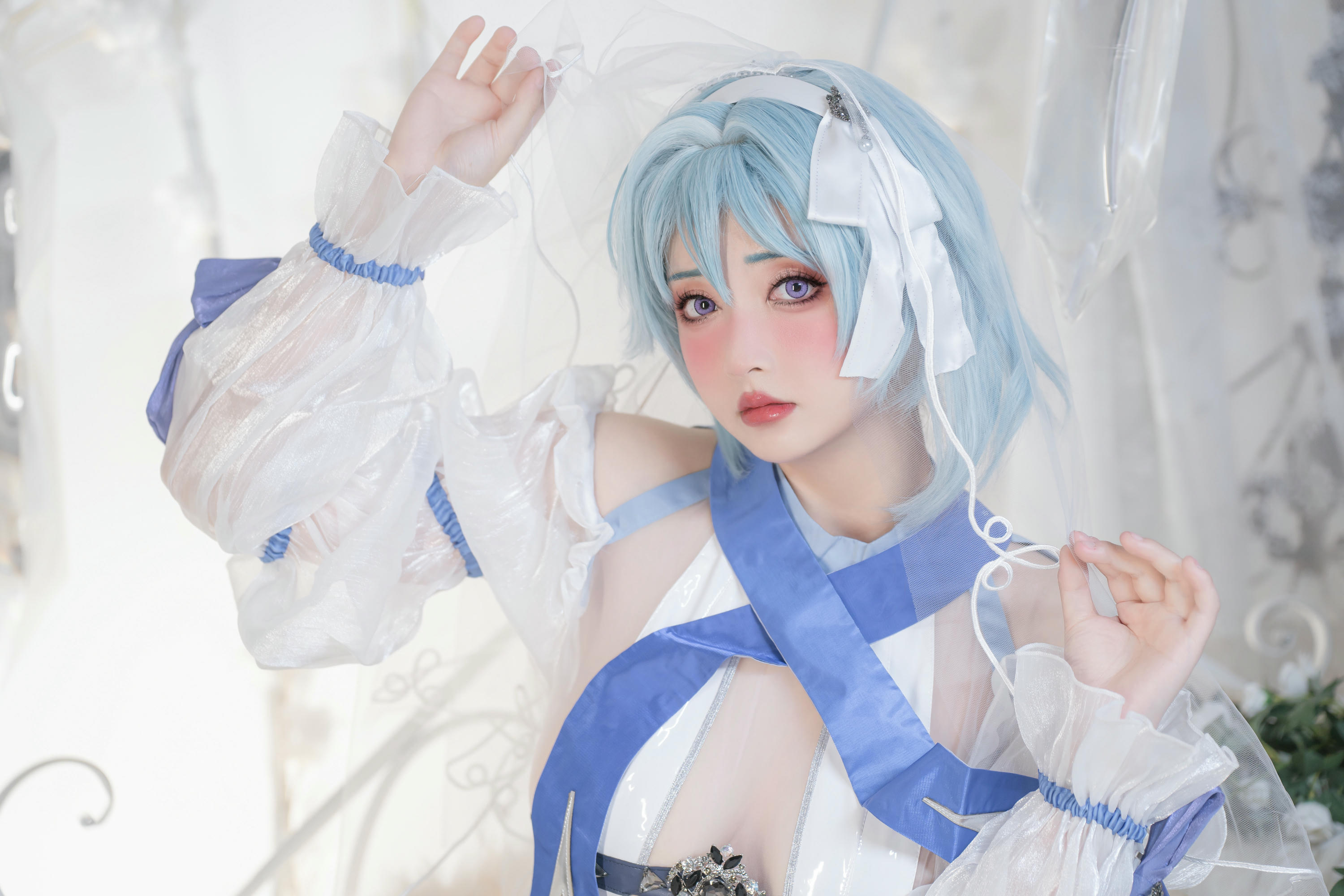 爆机少女喵小吉 NO.059 &一只云烧  双子：最强冰雪组合 [92P4V 6.48GB]-Pic_第1集