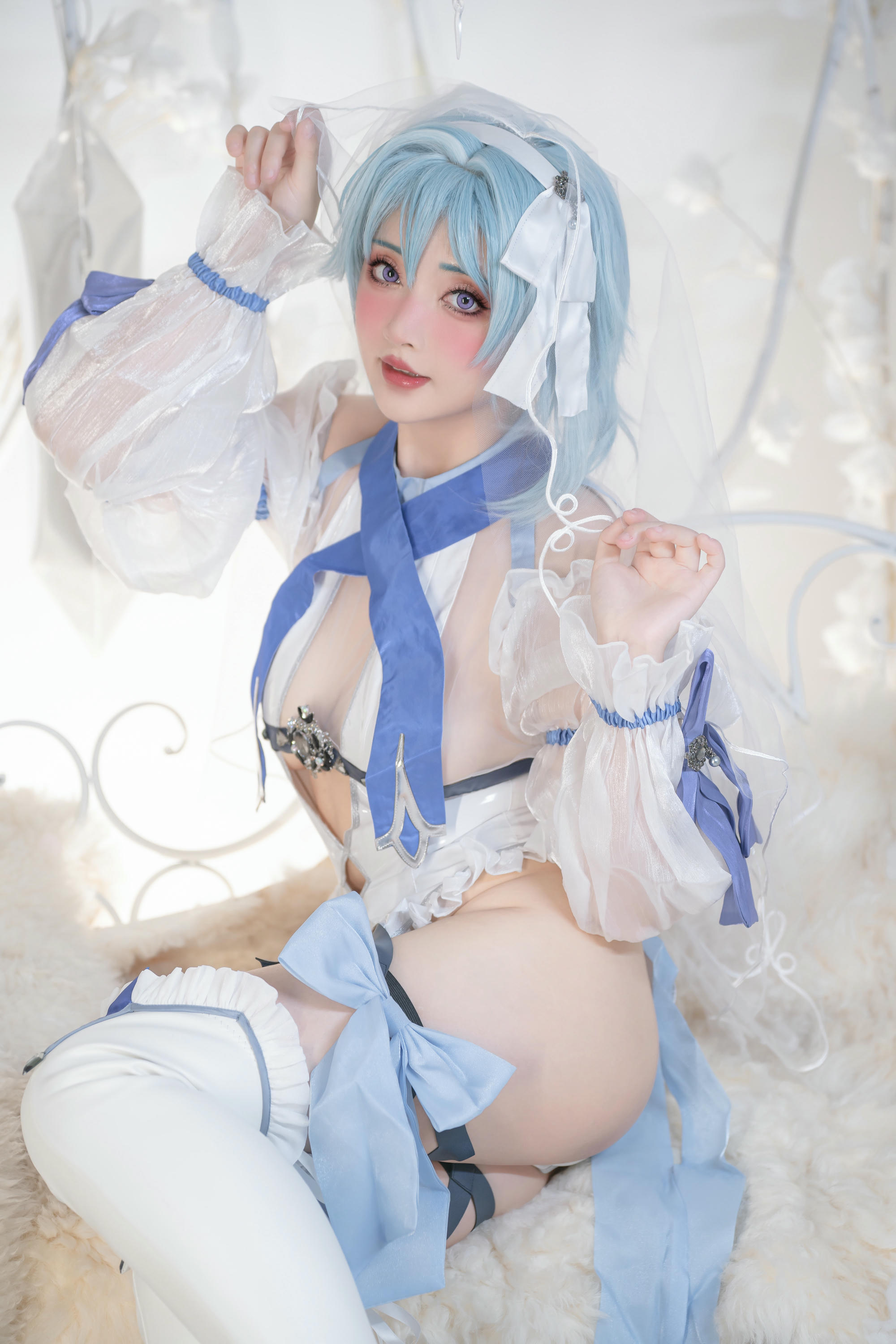 爆机少女喵小吉 NO.059 &一只云烧  双子：最强冰雪组合 [92P4V 6.48GB]-Pic_第1集