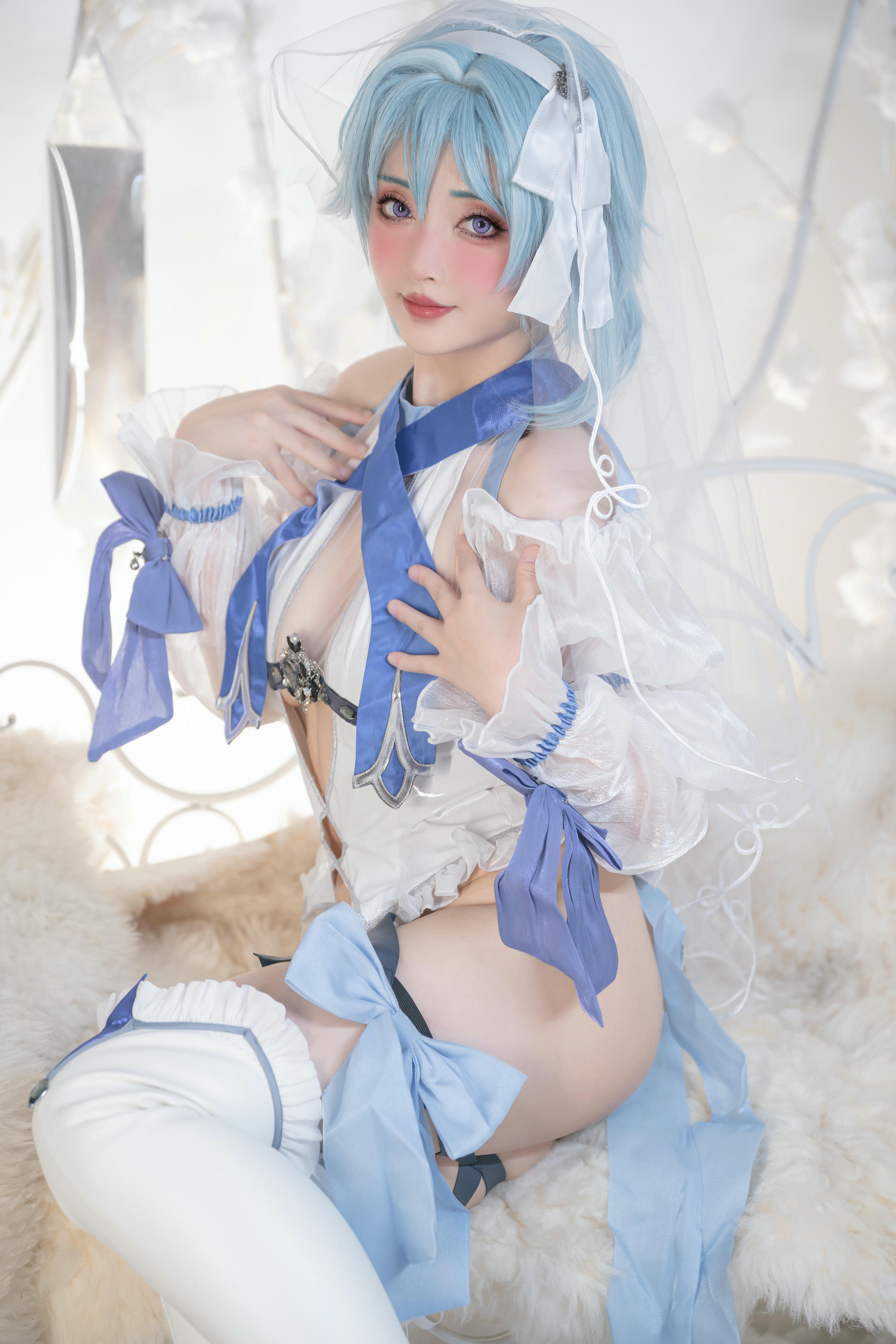 爆机少女喵小吉 NO.059 &一只云烧  双子：最强冰雪组合 [92P4V 6.48GB]-Pic_第1集