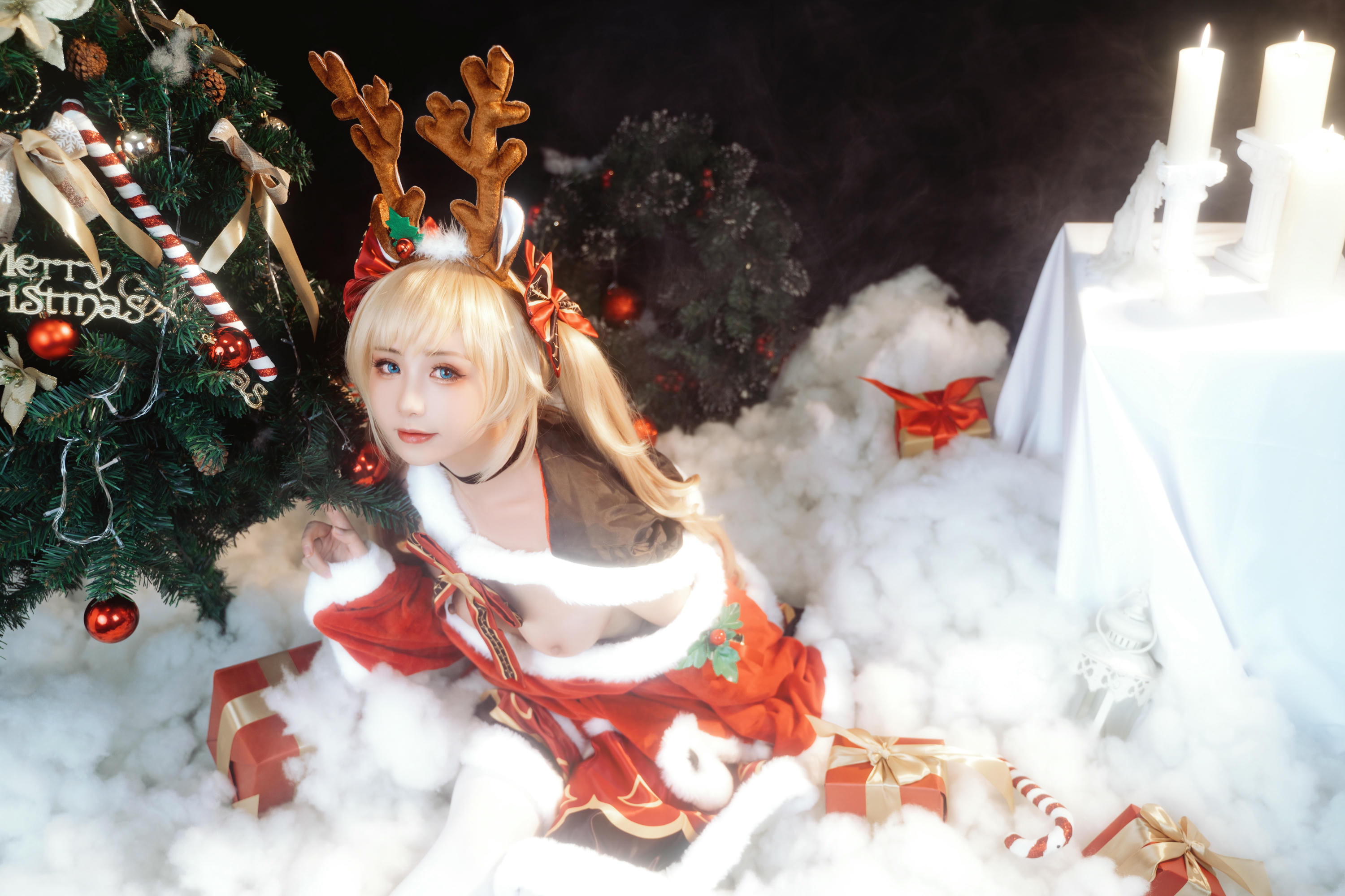 爆机少女喵小吉 NO.063 圣诞特辑 [89P2V-2.31G]-Pic_第3集