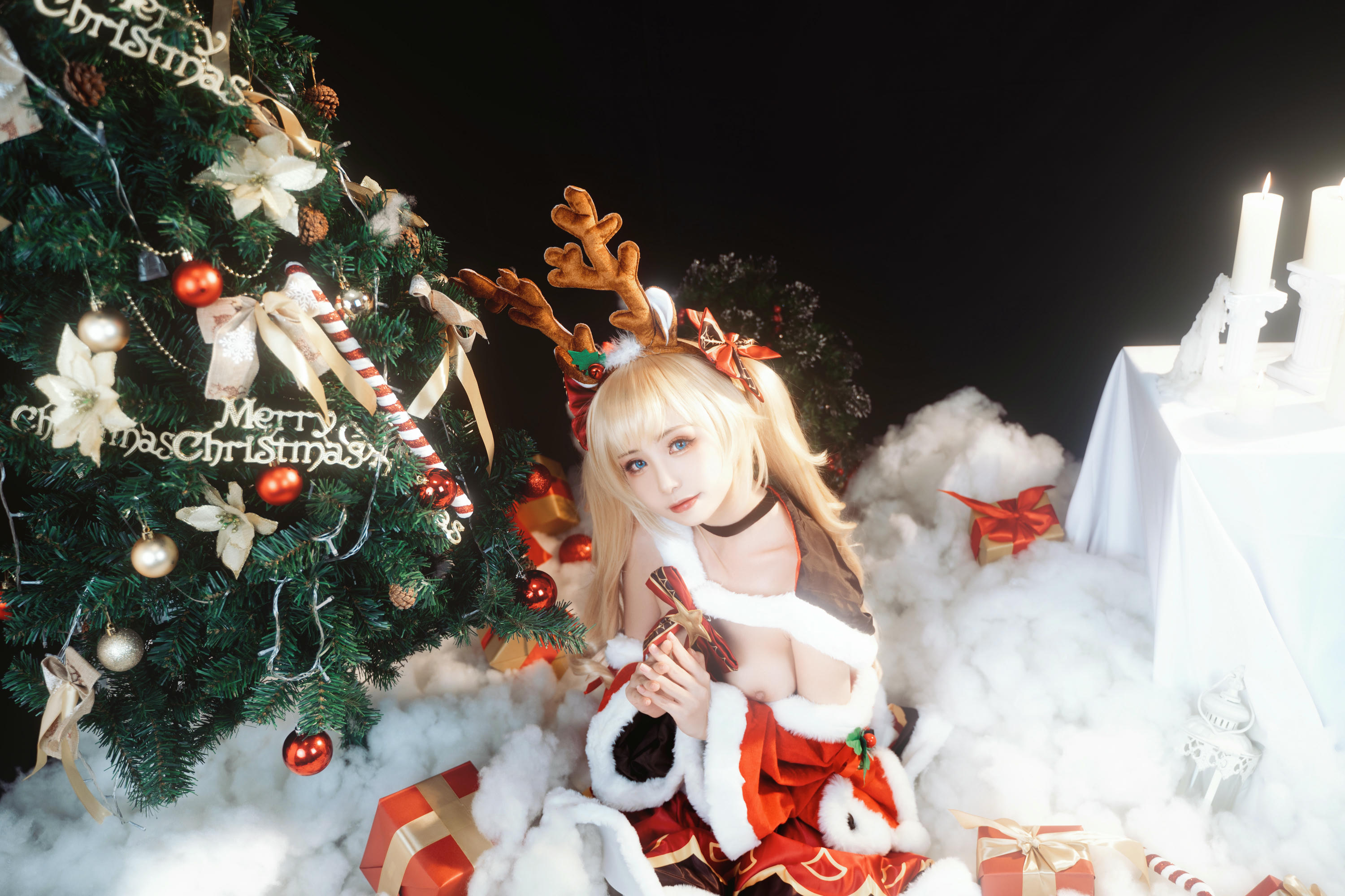 爆机少女喵小吉 NO.063 圣诞特辑 [89P2V-2.31G]-Pic_第3集