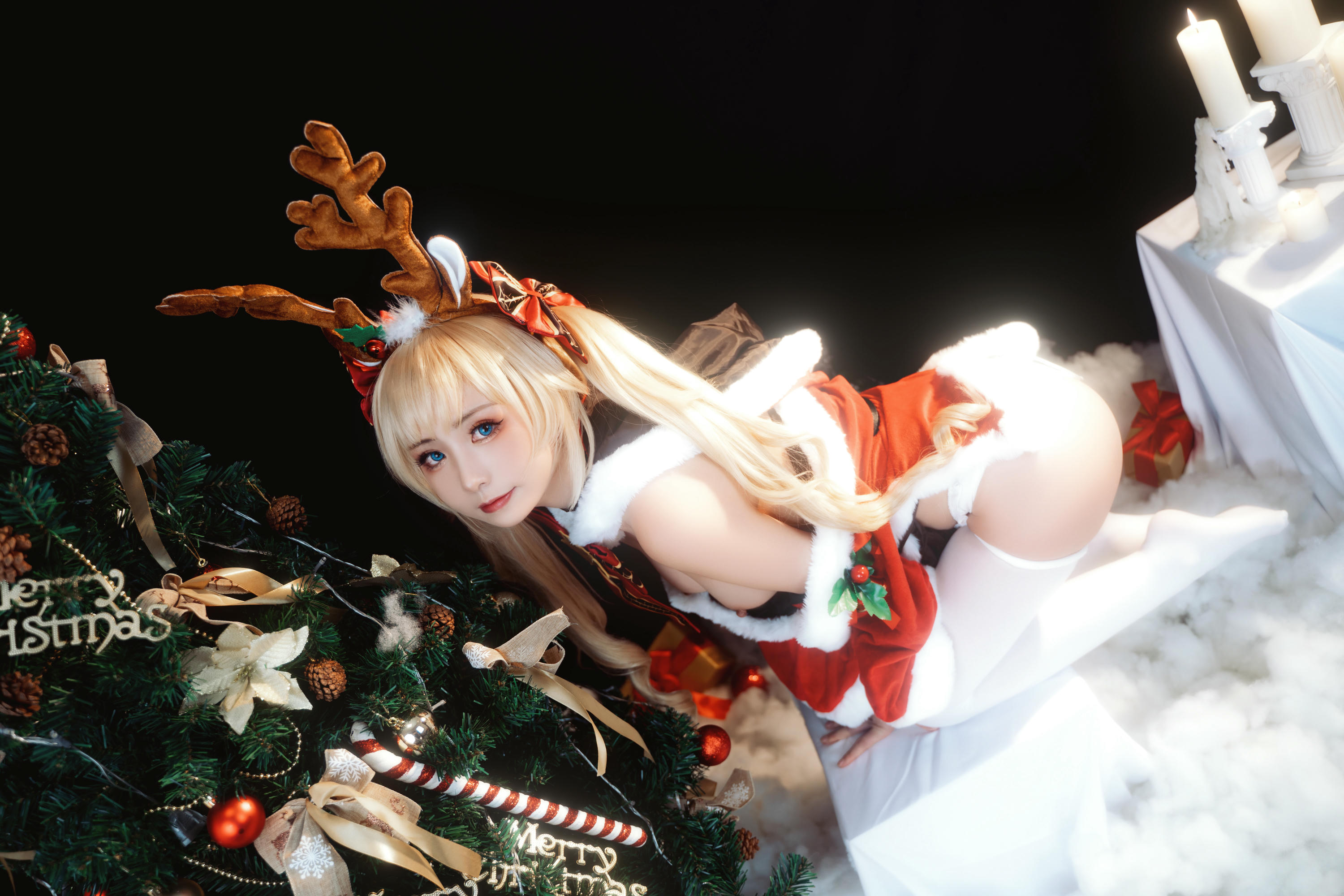 爆机少女喵小吉 NO.063 圣诞特辑 [89P2V-2.31G]-Pic_第3集
