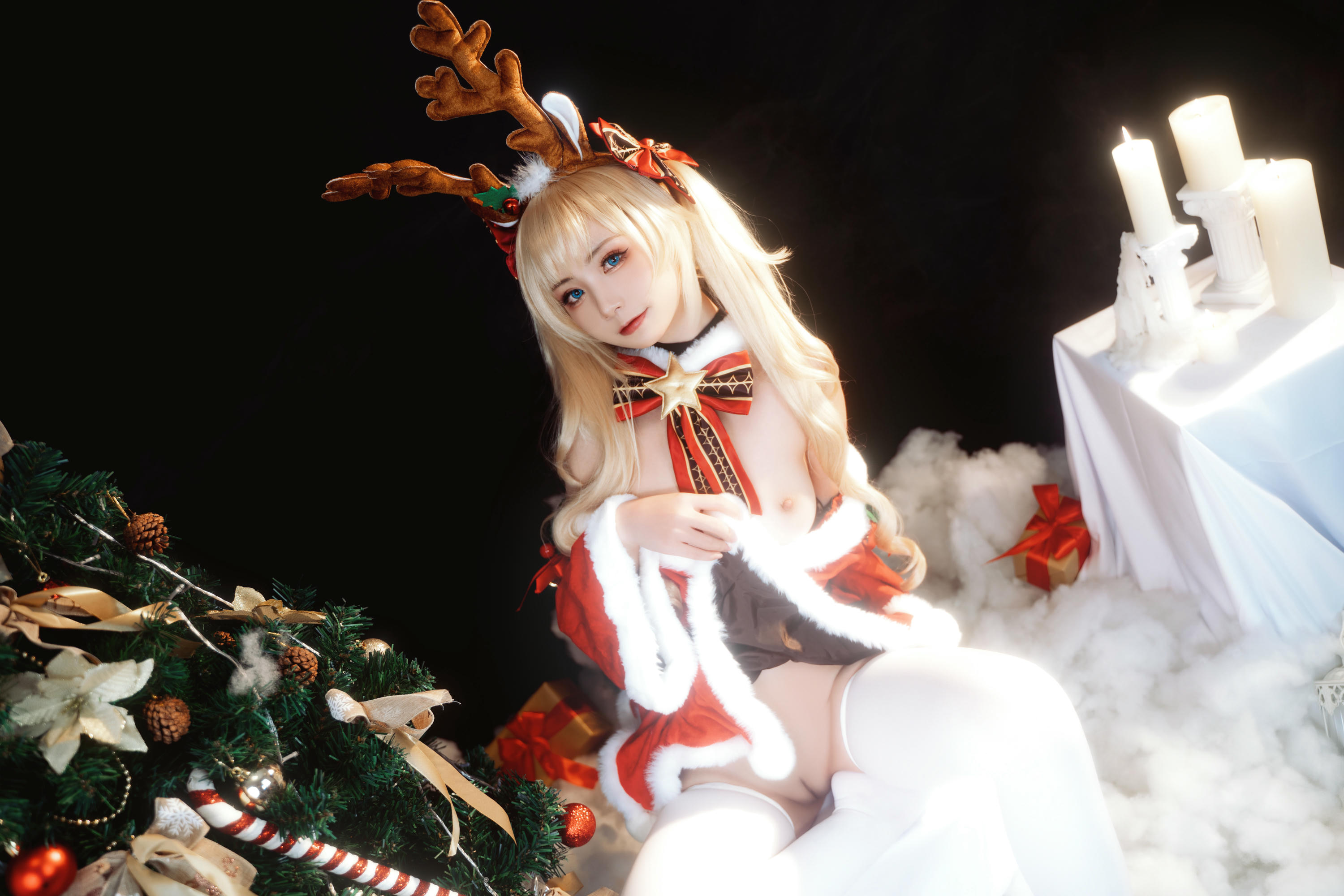 爆机少女喵小吉 NO.063 圣诞特辑 [89P2V-2.31G]-Pic_第3集