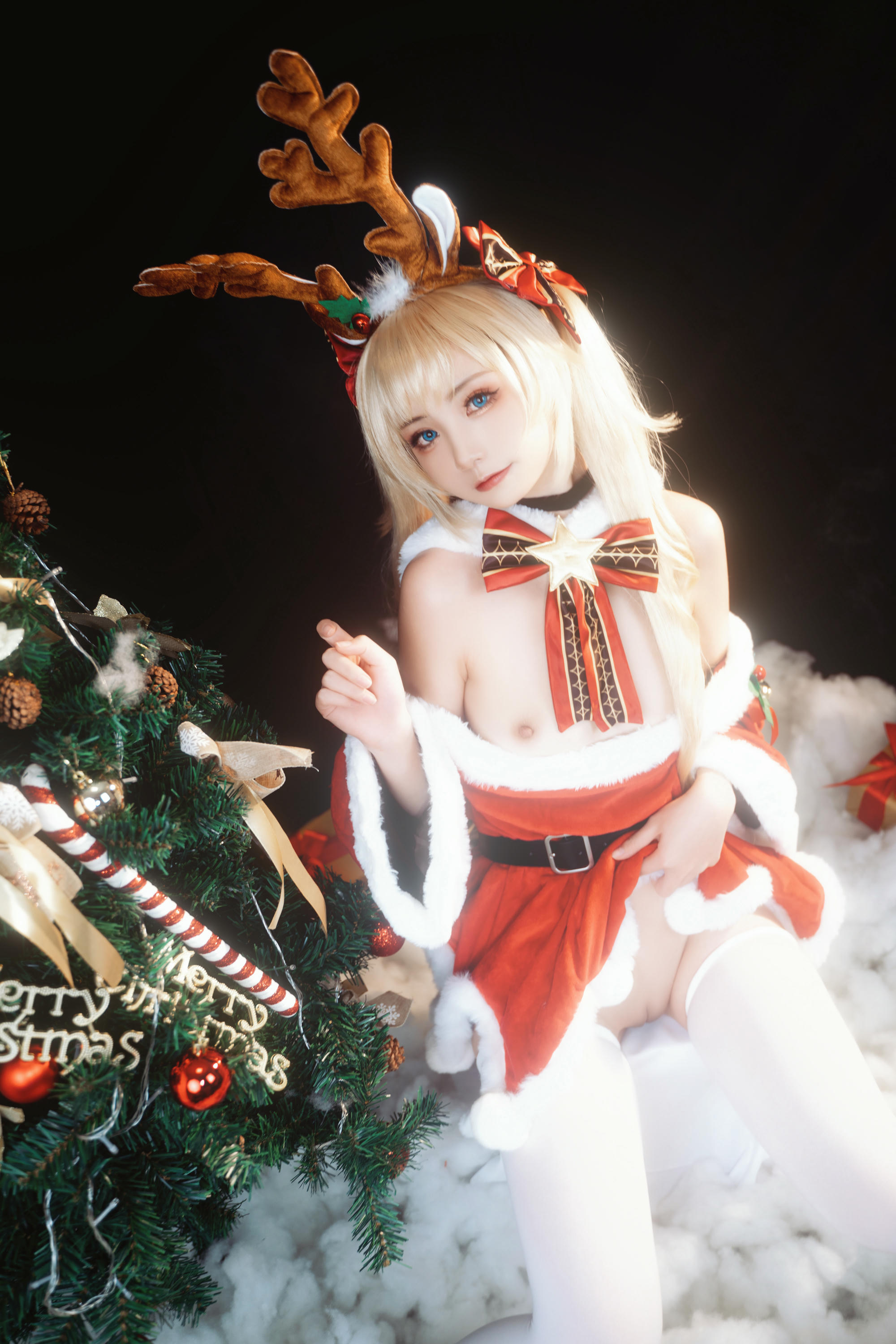爆机少女喵小吉 NO.063 圣诞特辑 [89P2V-2.31G]-Pic_第3集