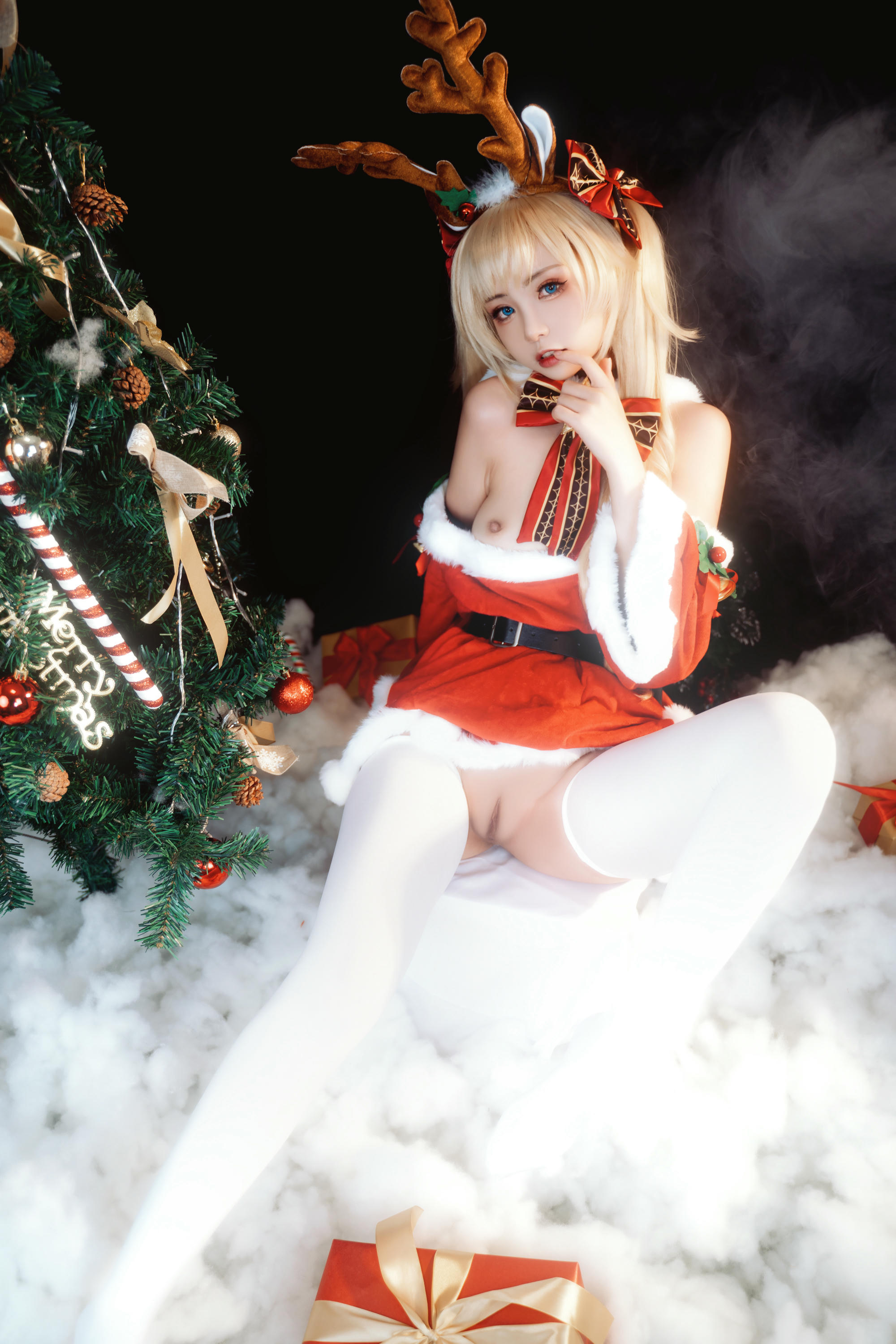 爆机少女喵小吉 NO.063 圣诞特辑 [89P2V-2.31G]-Pic_第4集