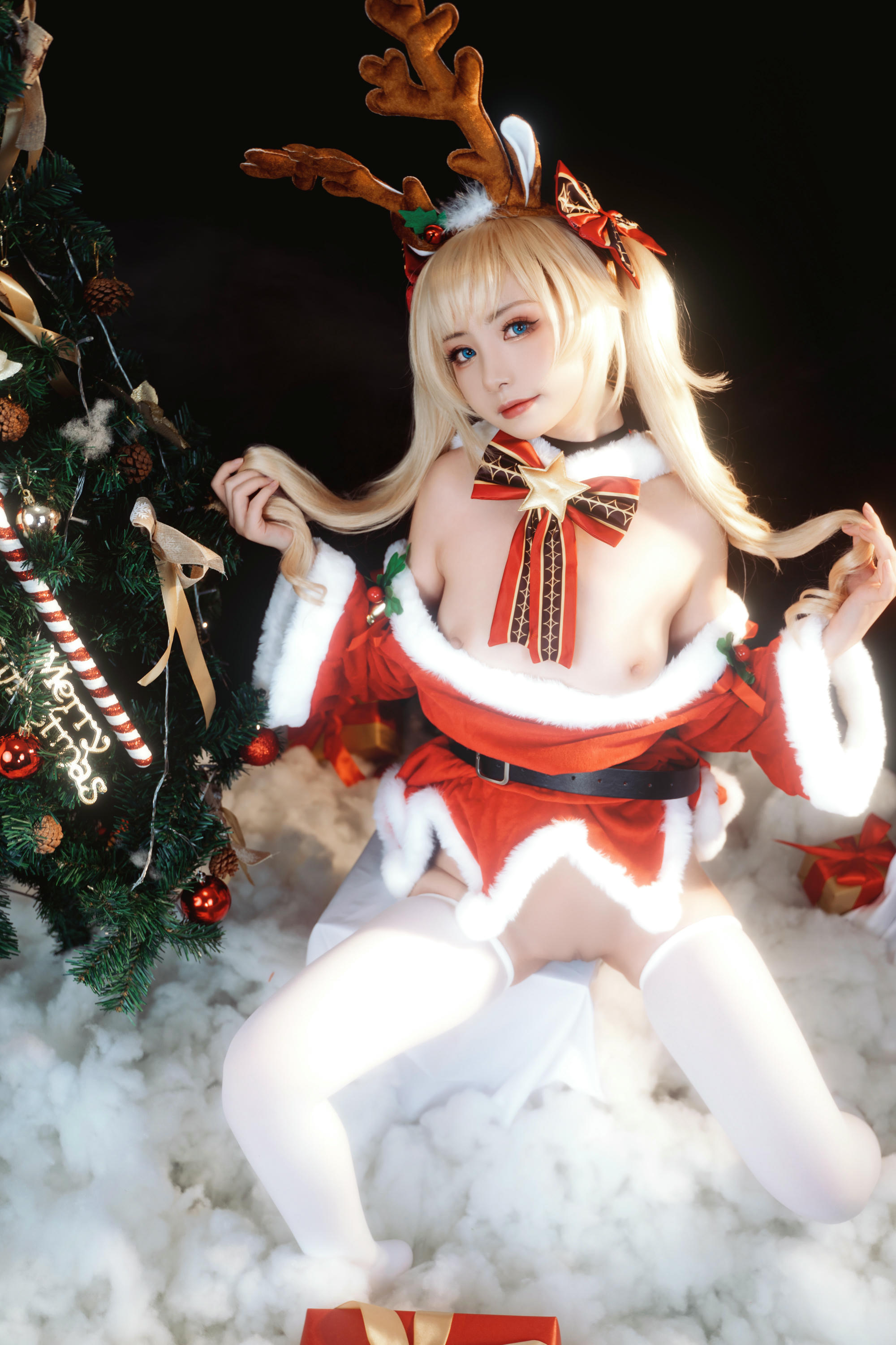 爆机少女喵小吉 NO.063 圣诞特辑 [89P2V-2.31G]-Pic_第4集