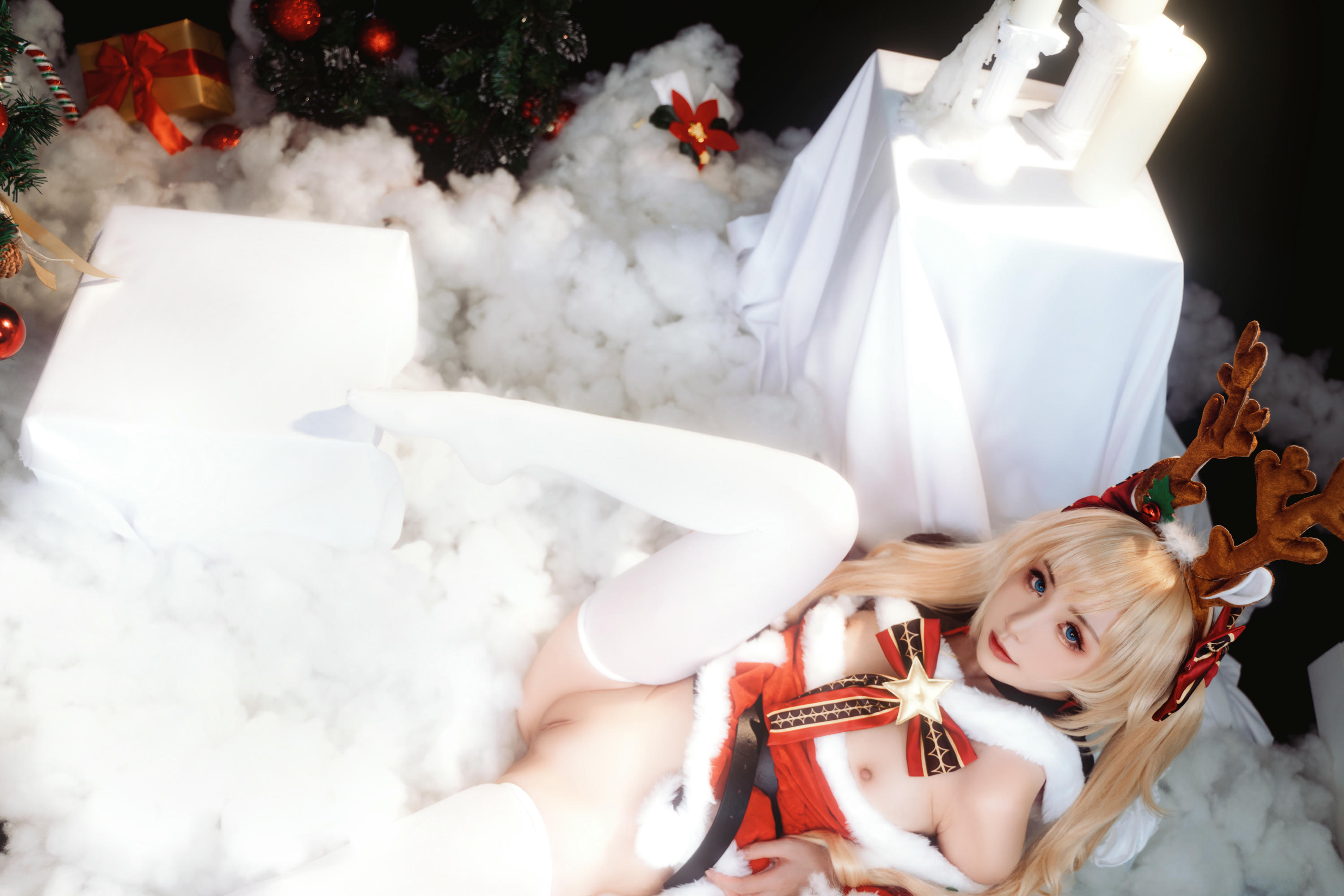 爆机少女喵小吉 NO.063 圣诞特辑 [89P2V-2.31G]-Pic_第4集