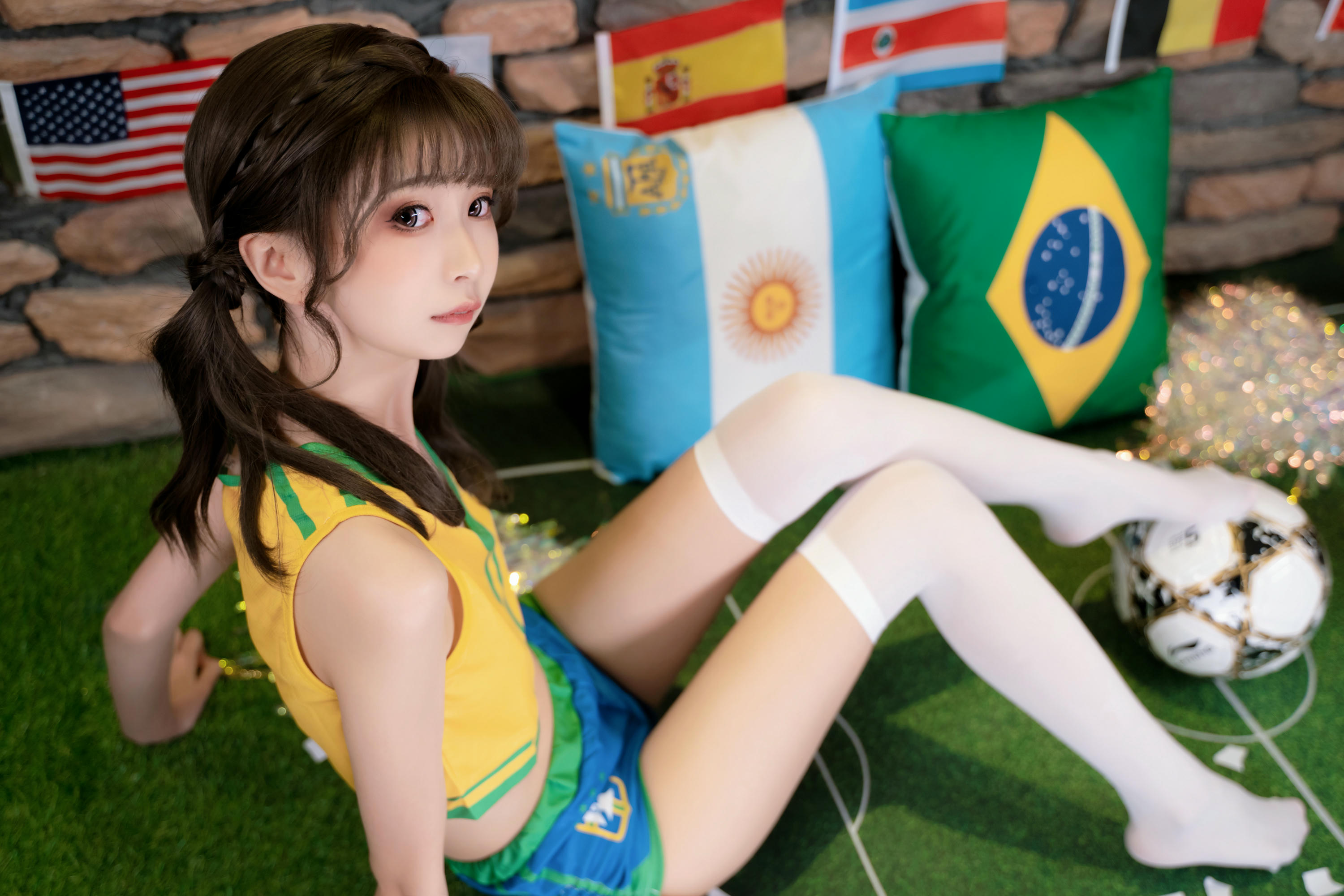 爆机少女喵小吉 NO.064 足球宝贝 [86P2V-2.58G]-Pic_第1集