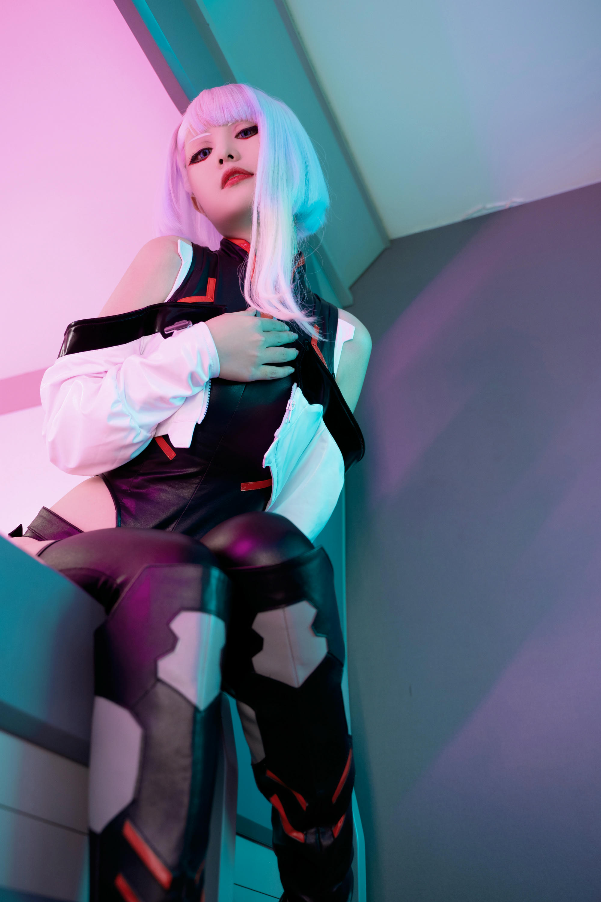 爆机少女喵小吉 NO.066 赛博朋克 边缘行者 Lcuy [104P5V 3.8GB]-Pic_第1集