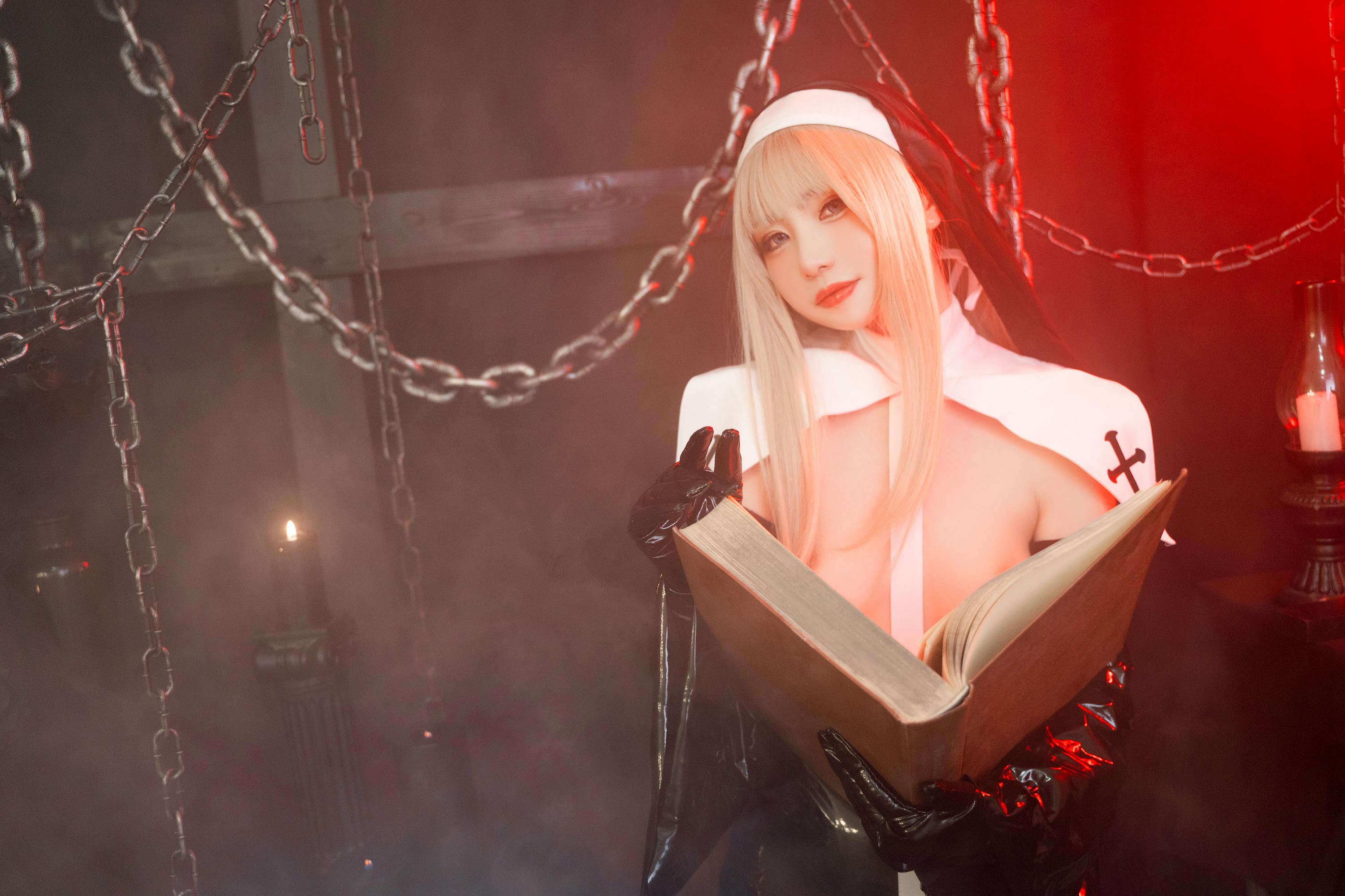 爆机少女喵小吉 NO.077 恶堕修女 [88P2V 2.78GB]-Pic_第4集