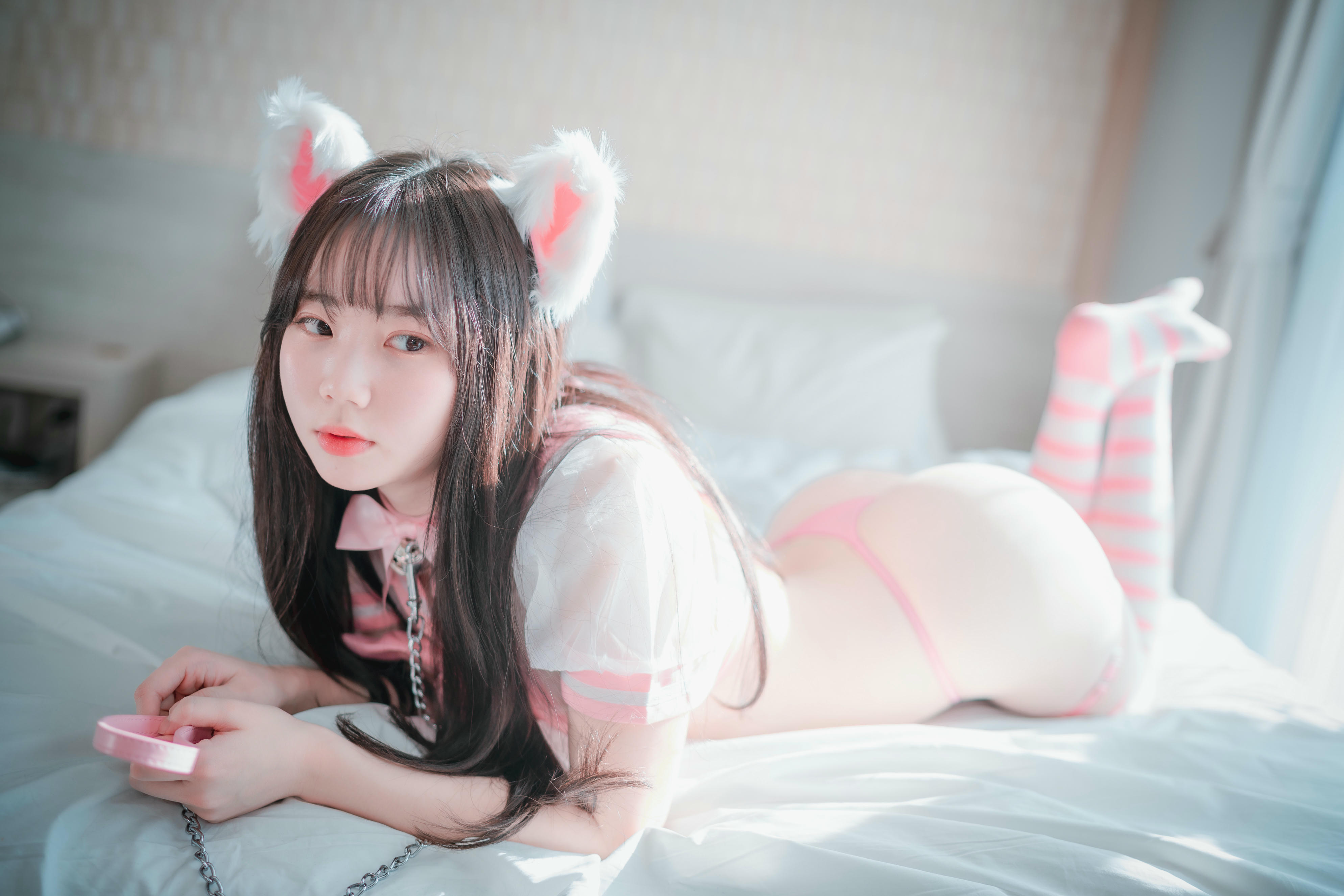 Myu_a(뮤아) NO.003 [DJAWA] Catgirl in Pink [72P-893MB]_第2集