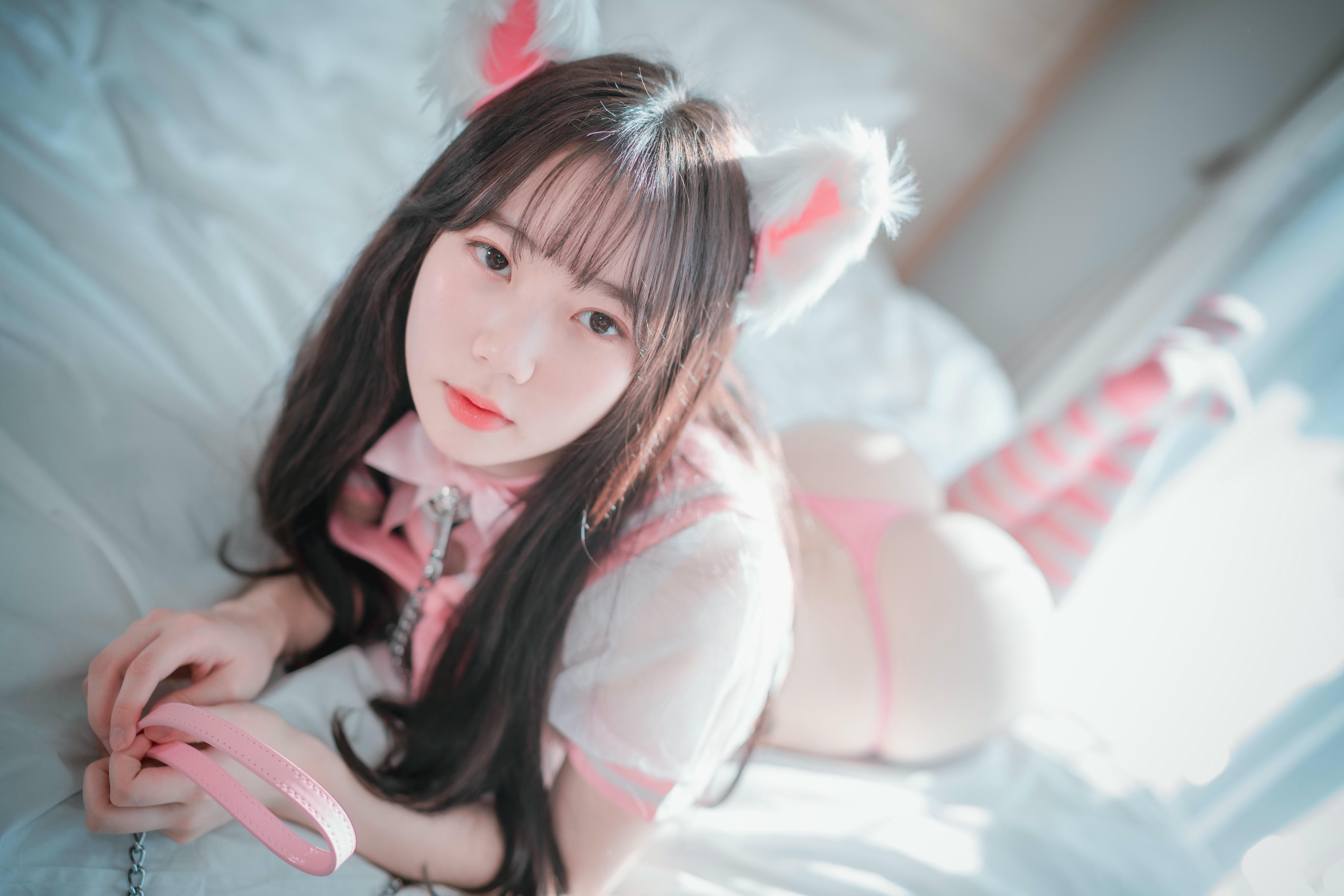 Myu_a(뮤아) NO.003 [DJAWA] Catgirl in Pink [72P-893MB]_第2集