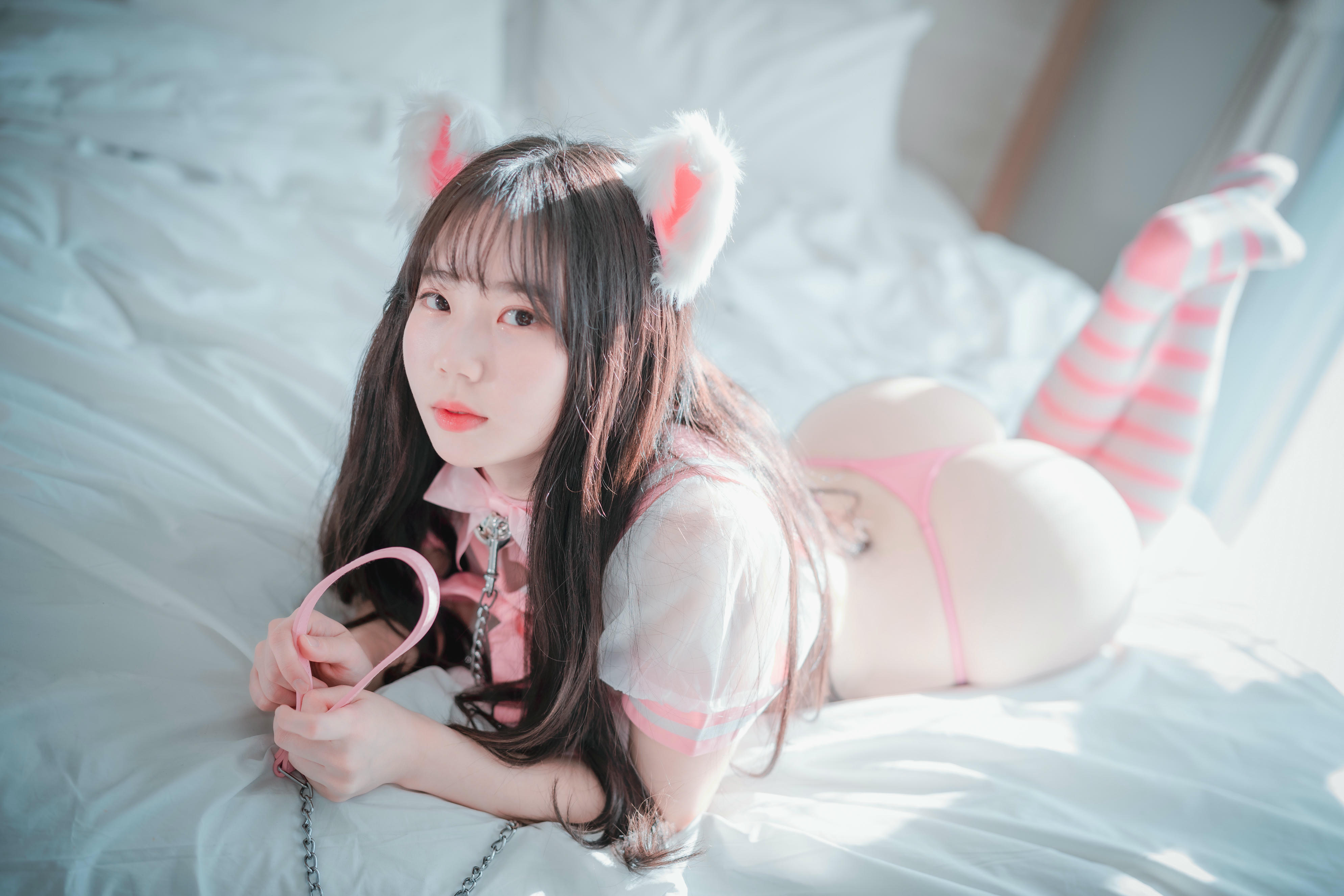 Myu_a(뮤아) NO.003 [DJAWA] Catgirl in Pink [72P-893MB]_第2集