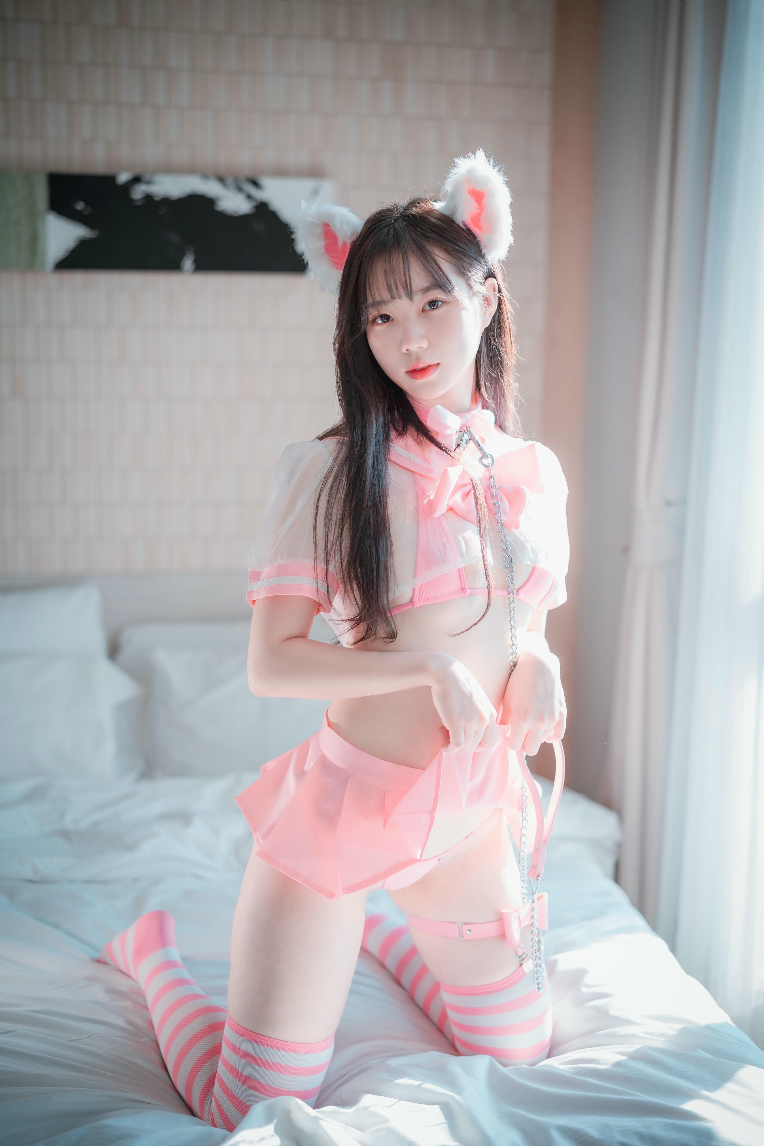 Myu_a(뮤아) NO.003 [DJAWA] Catgirl in Pink [72P-893MB]_第4集