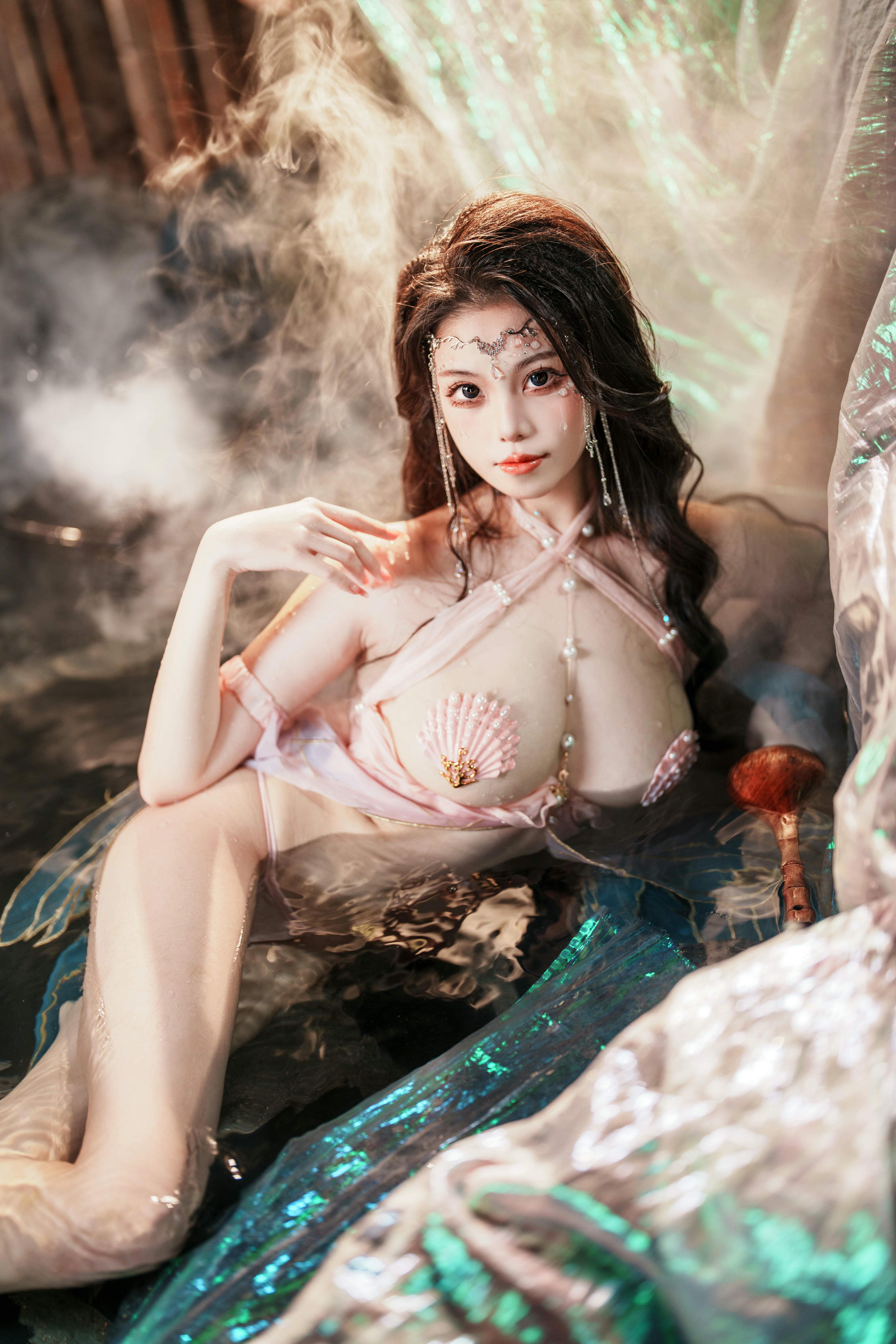 蜜汁猫裘 NO.101 美人鱼 [63P1V 2.33GB]_第3集