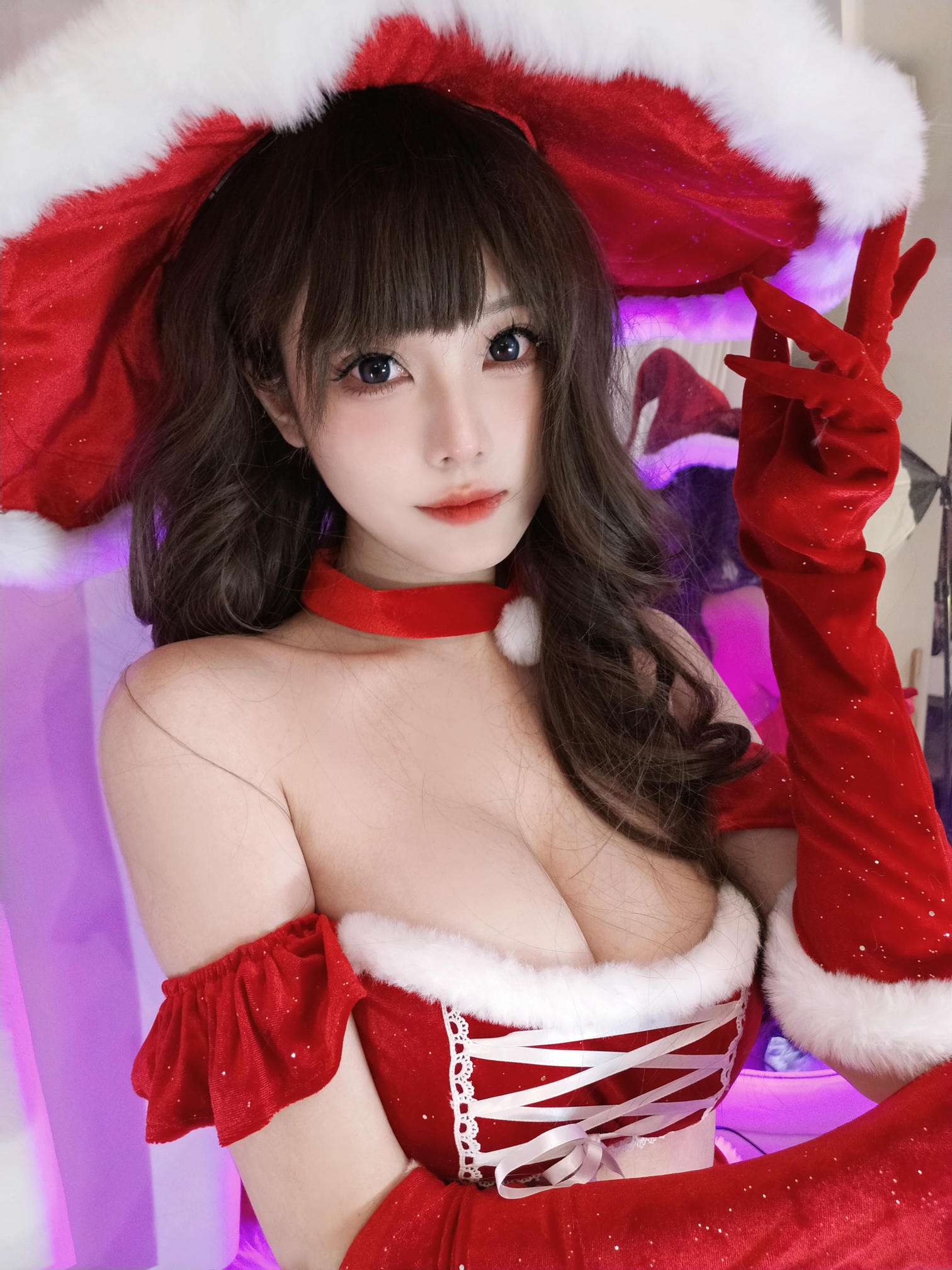 蜜汁猫裘 NO.103 2023圣诞 [40P1V 918MB]_第2集