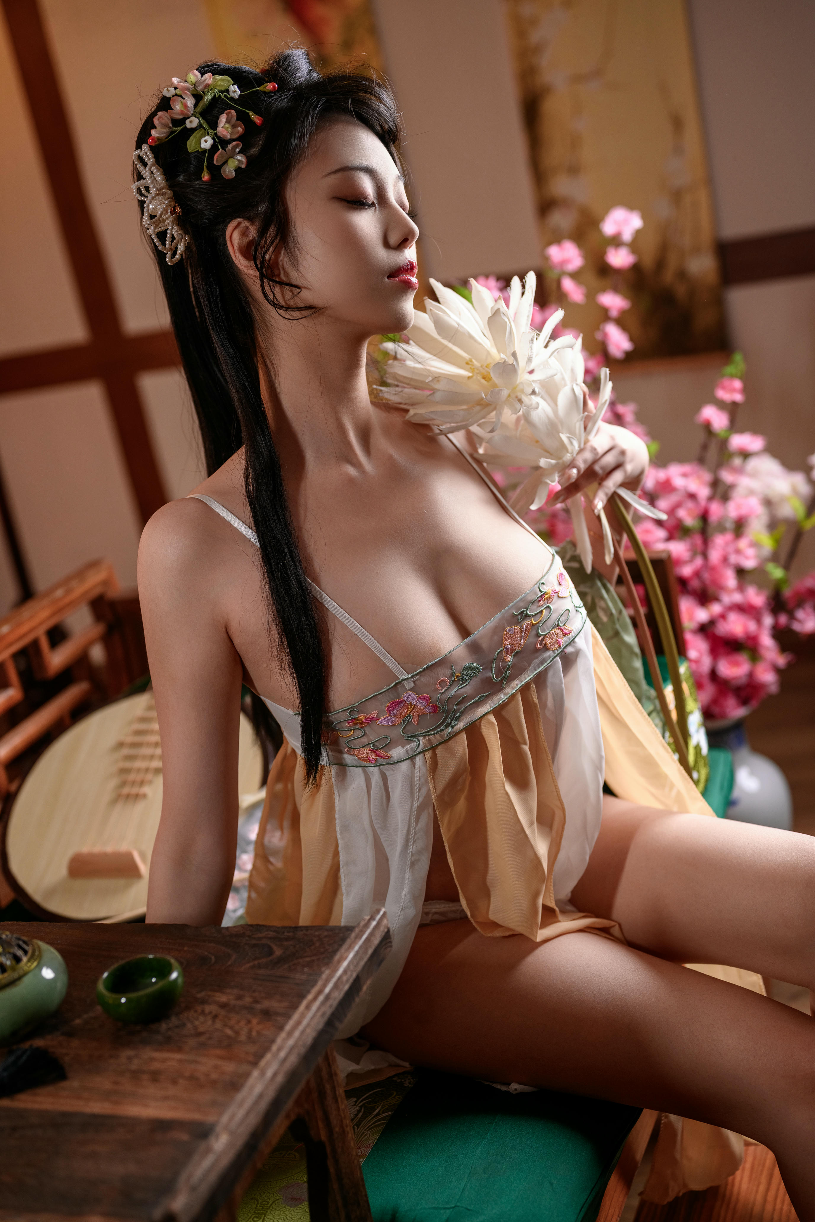 蜜汁猫裘 NO.108 粉黛 [56P1V 1.85GB]_第1集