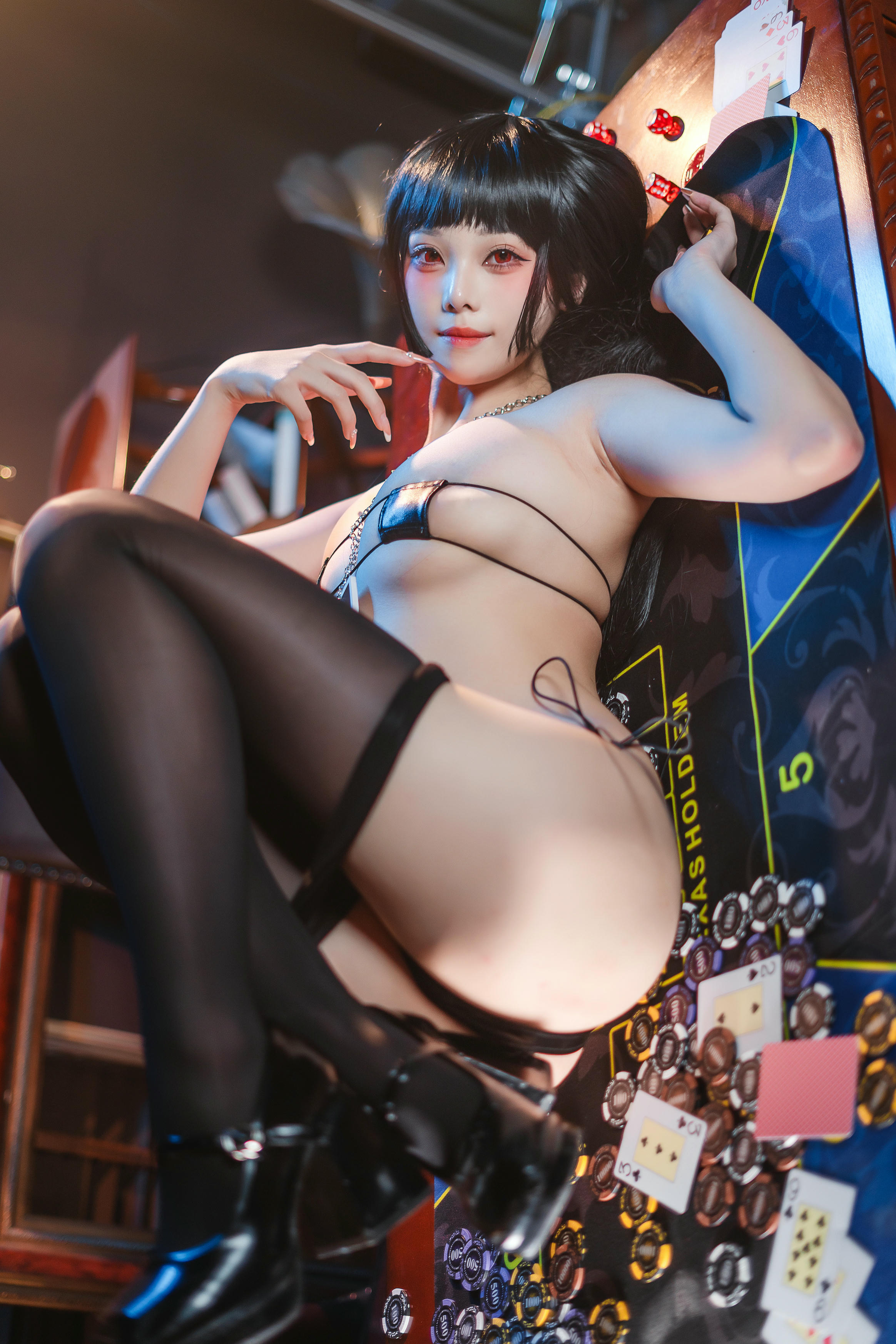 蜜汁猫裘 NO.110 蛇喰梦子 [72P1V 1.31GB]_第3集