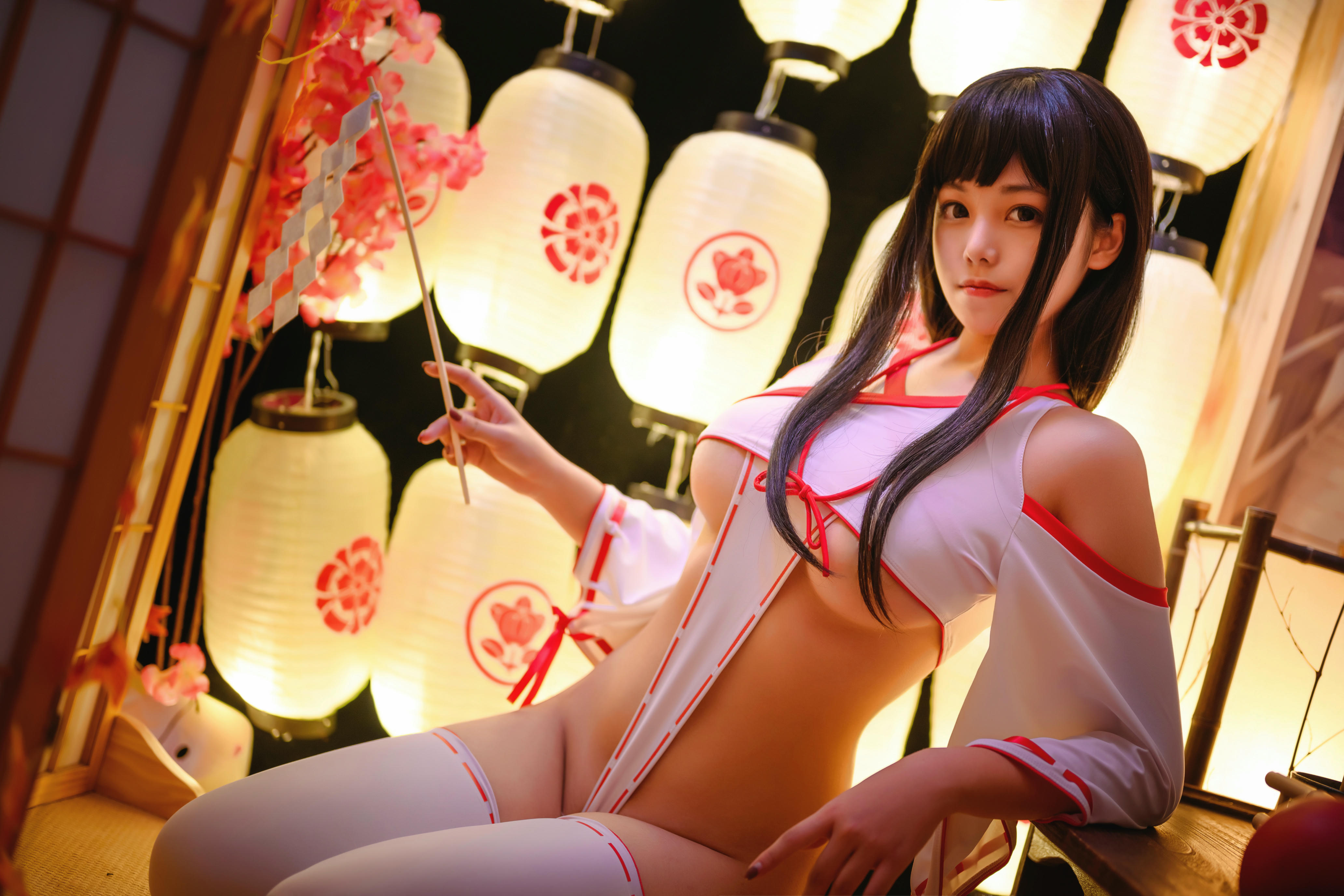 蜜汁猫裘 NO.001 巫女 [32P-545MB]_第1集