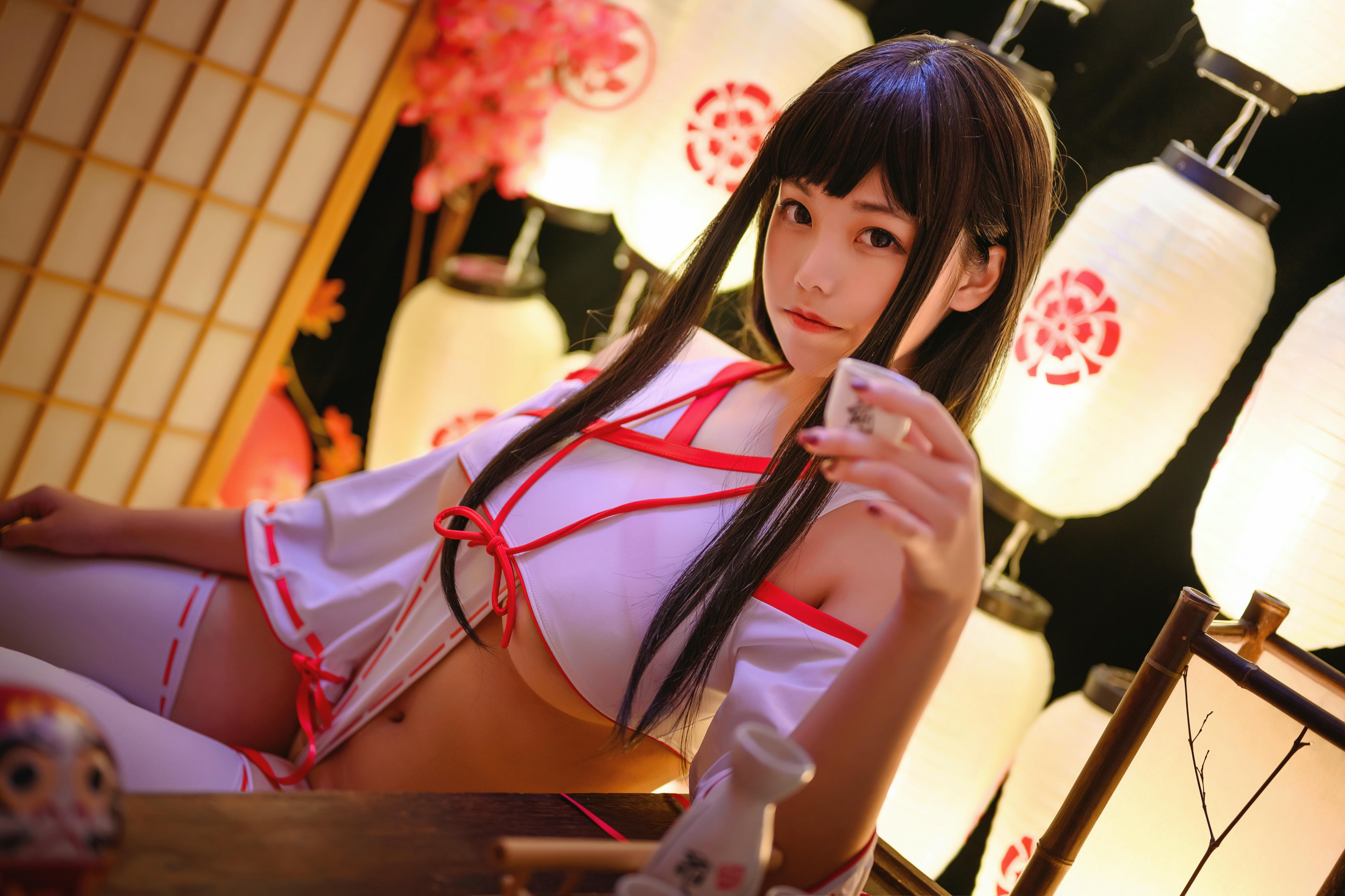 蜜汁猫裘 NO.001 巫女 [32P-545MB]_第1集