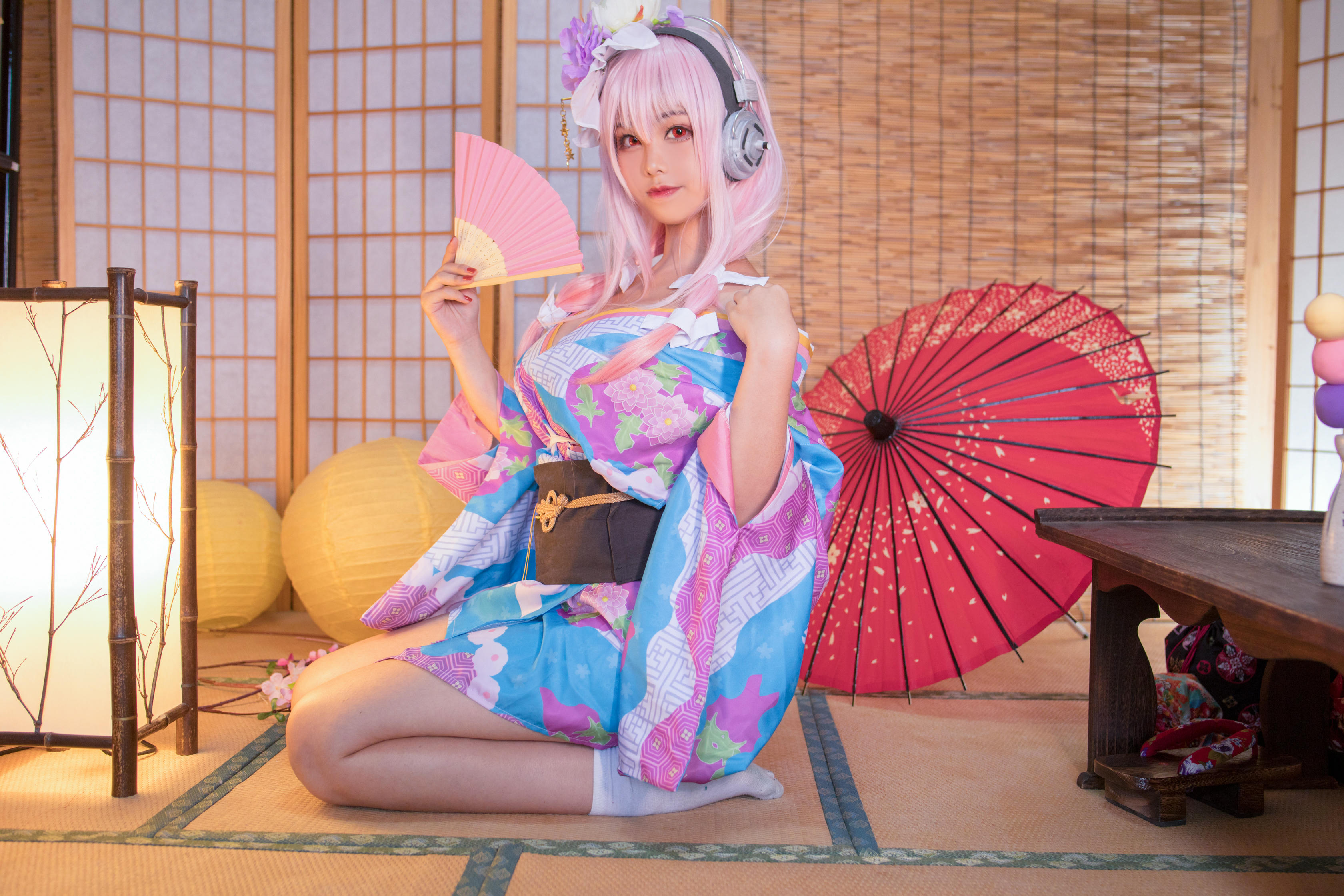 蜜汁猫裘 NO.019 索尼子和服 [19P-353MB]_第1集