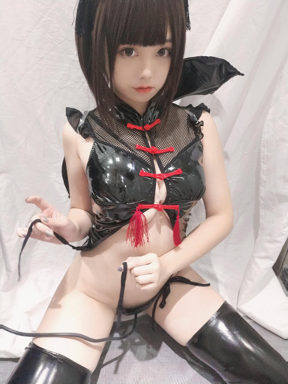 蜜汁猫裘 NO.023 小恶魔自拍 [28P-59MB]_第2集
