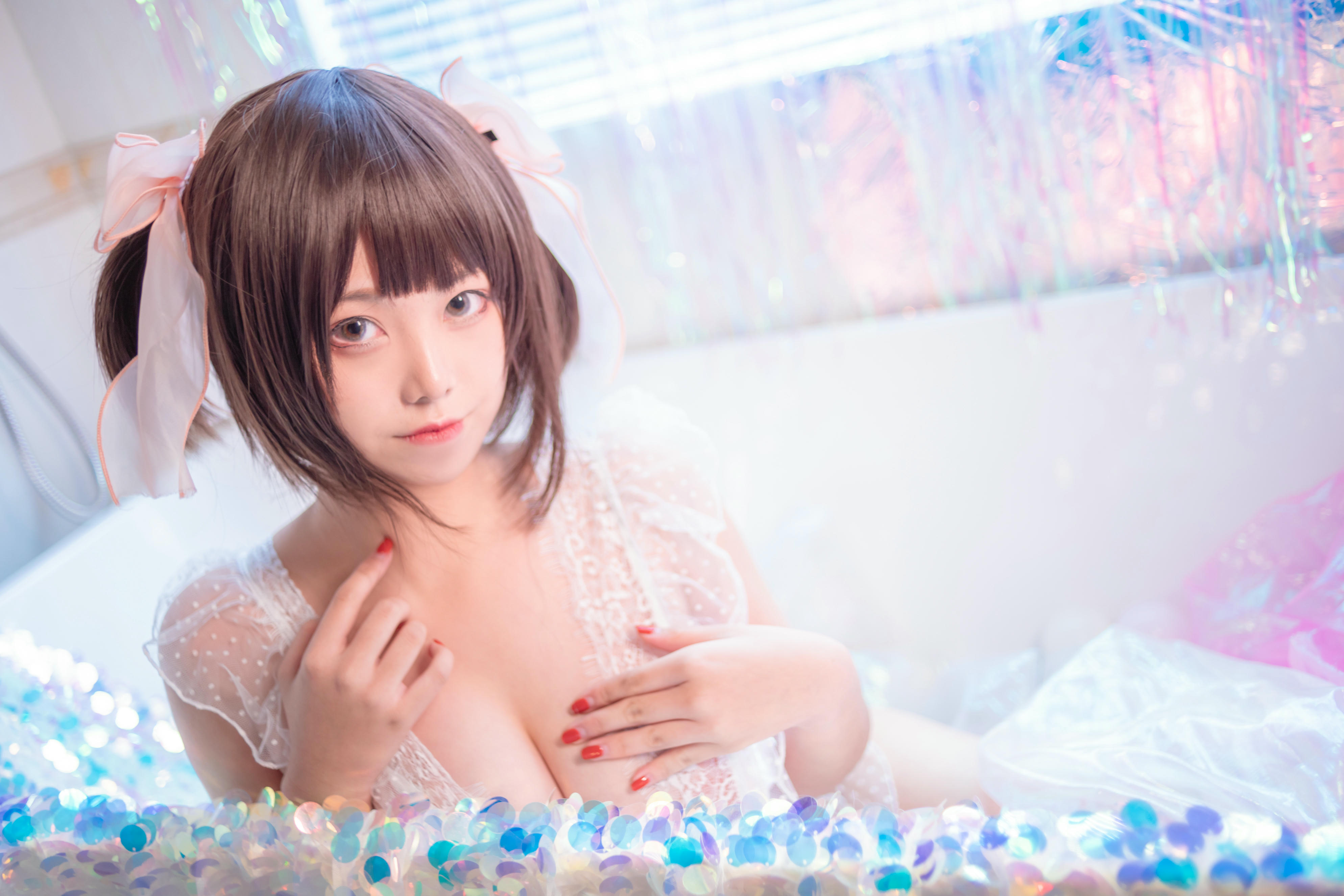 蜜汁猫裘 NO.002 粉色私房 [14P-201MB]_第1集