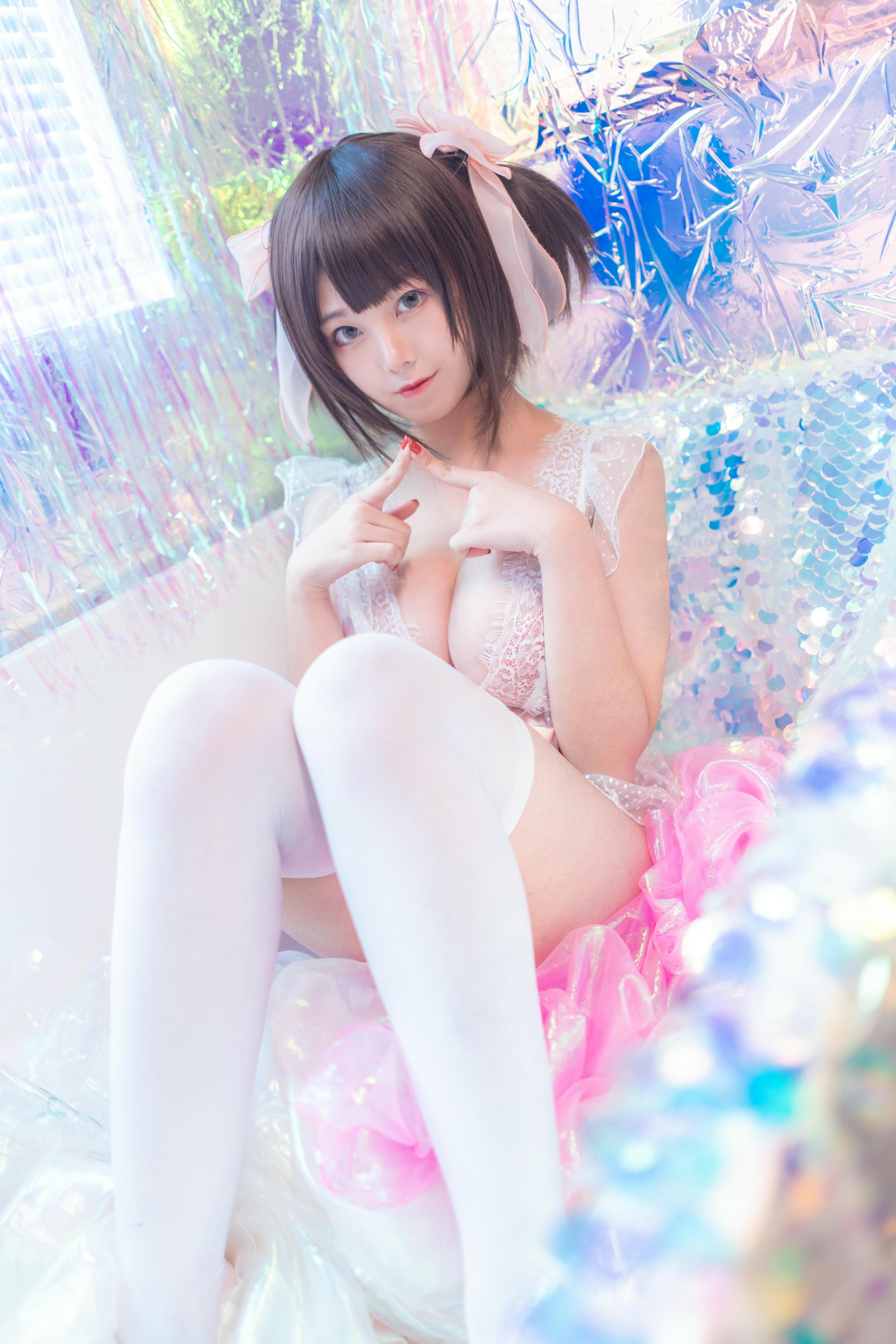 蜜汁猫裘 NO.002 粉色私房 [14P-201MB]_第1集