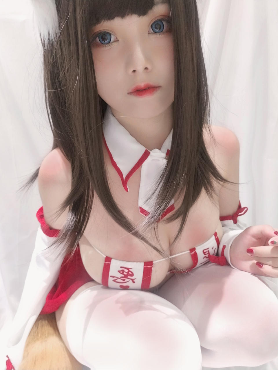 蜜汁猫裘 NO.033 巫女小狐狸 [22P-41MB]_第1集
