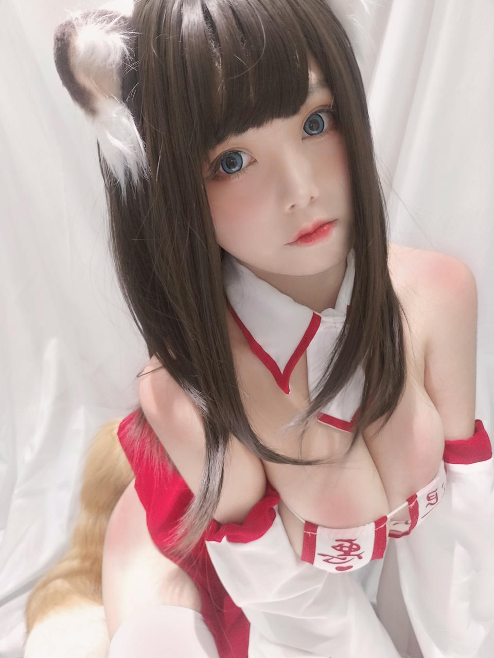 蜜汁猫裘 NO.033 巫女小狐狸 [22P-41MB]_第1集