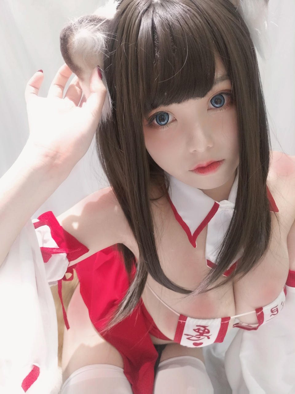 蜜汁猫裘 NO.033 巫女小狐狸 [22P-41MB]_第1集