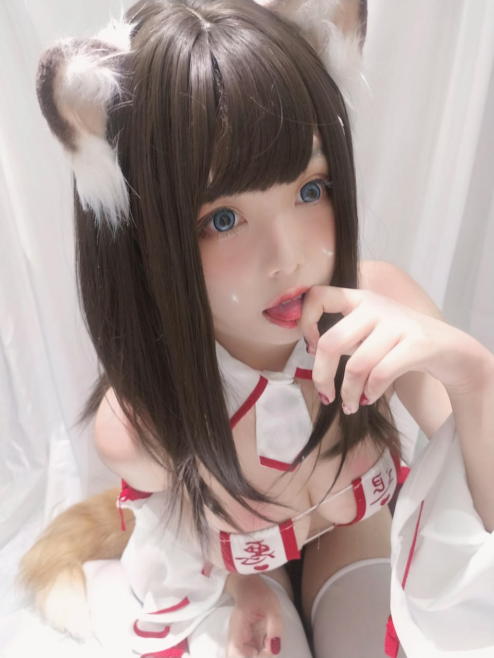 蜜汁猫裘 NO.033 巫女小狐狸 [22P-41MB]_第1集