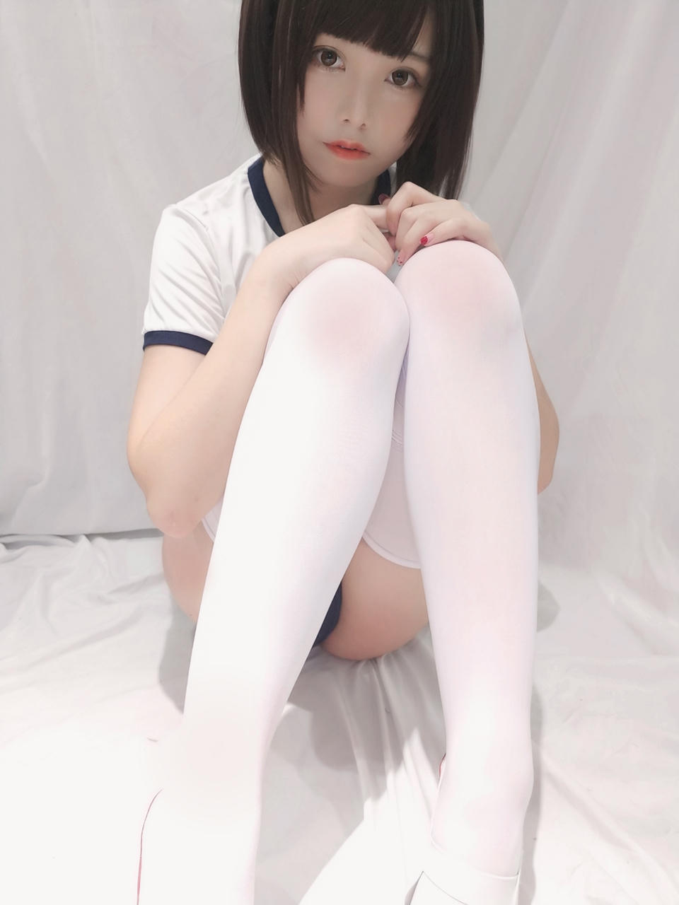 蜜汁猫裘 NO.035 白色体操服 [31P7V-80MB]_第1集