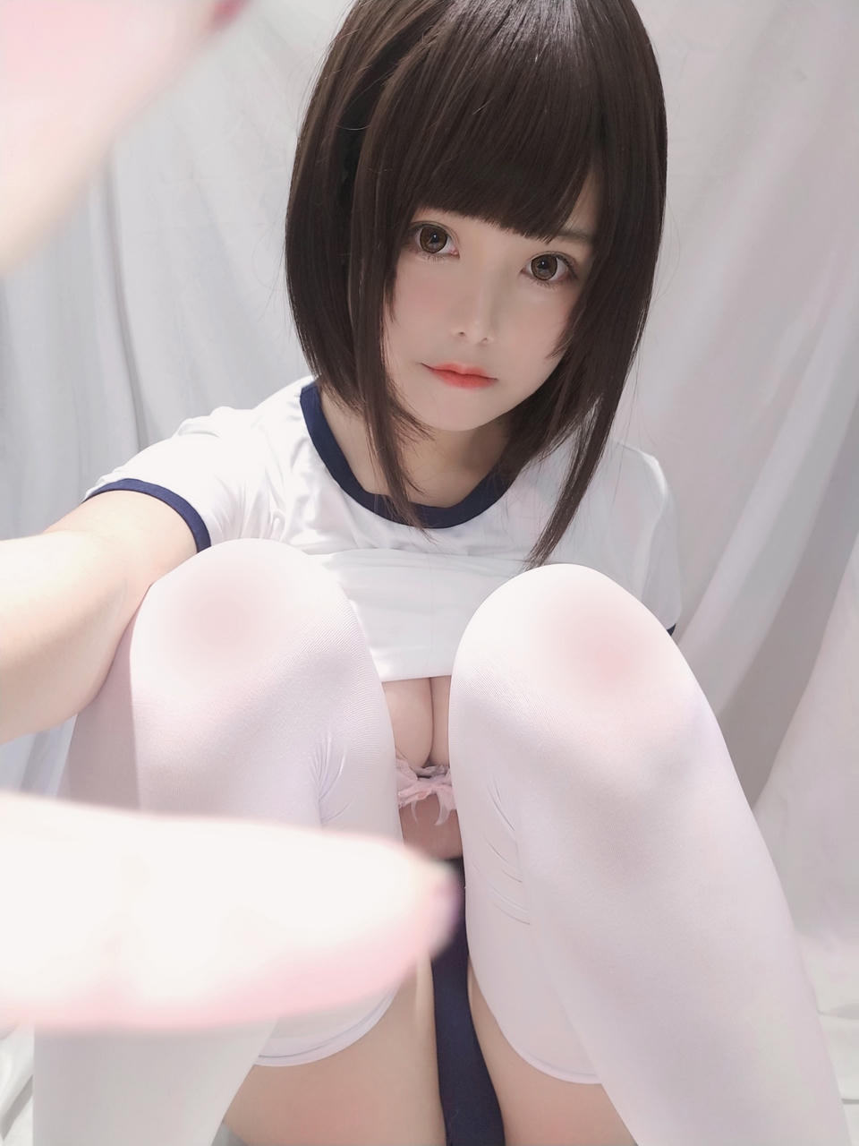 蜜汁猫裘 NO.035 白色体操服 [31P7V-80MB]_第2集