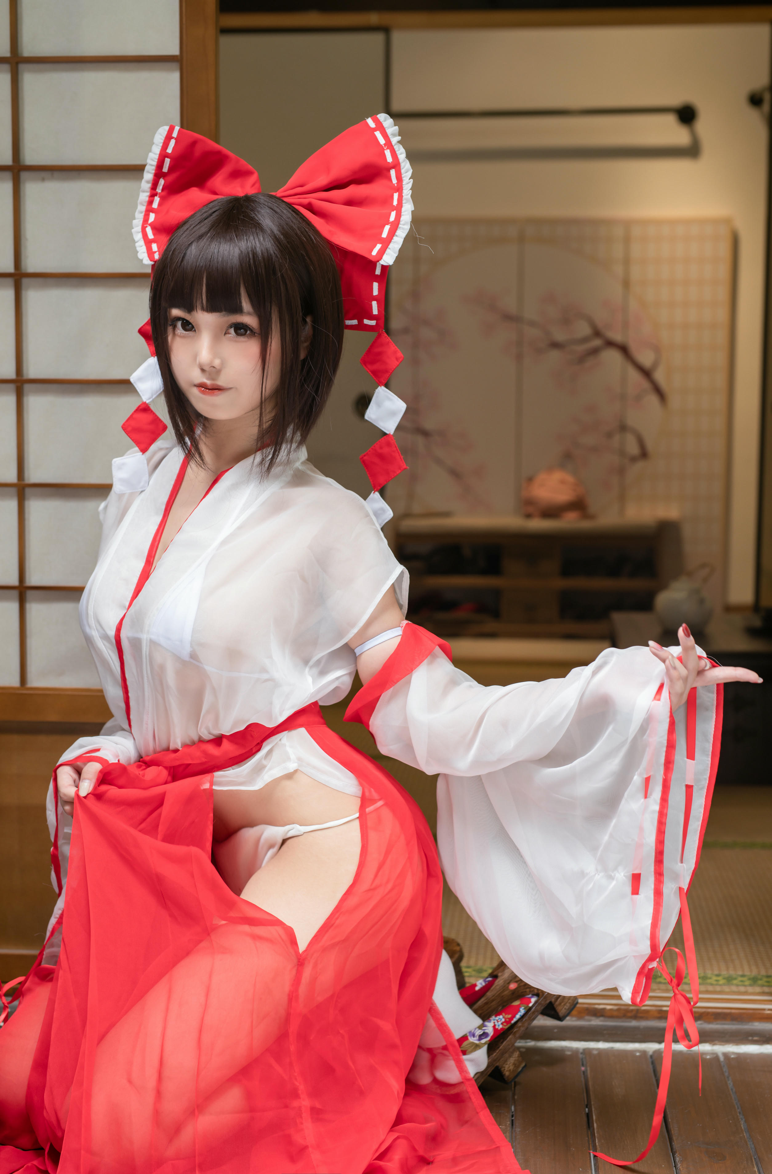 蜜汁猫裘 NO.036 2020巫女 [61P-702MB]-正片_第1集