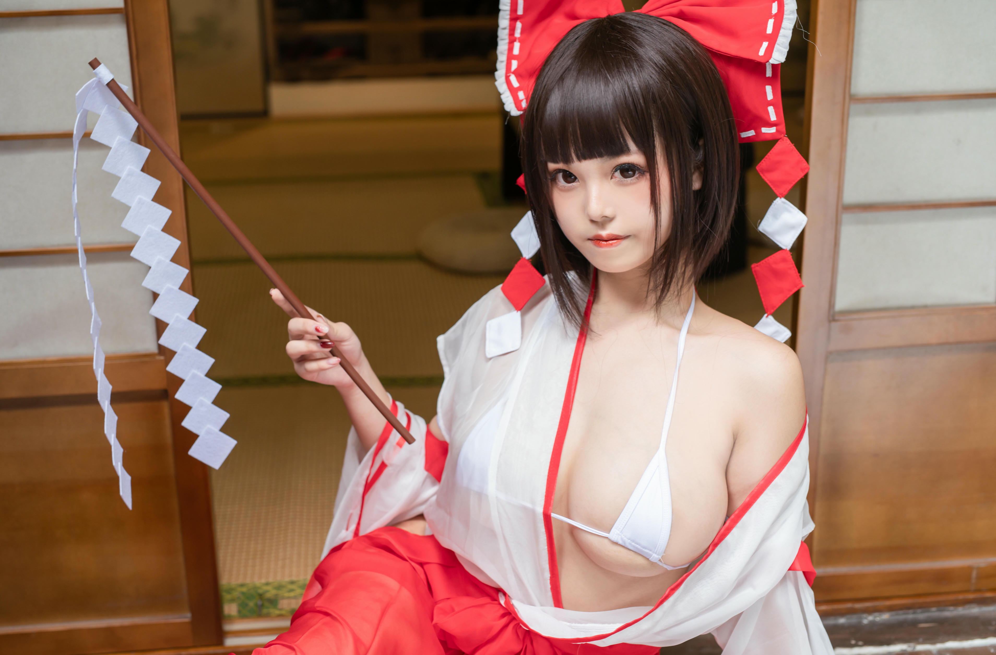 蜜汁猫裘 NO.036 2020巫女 [61P-702MB]-正片_第1集