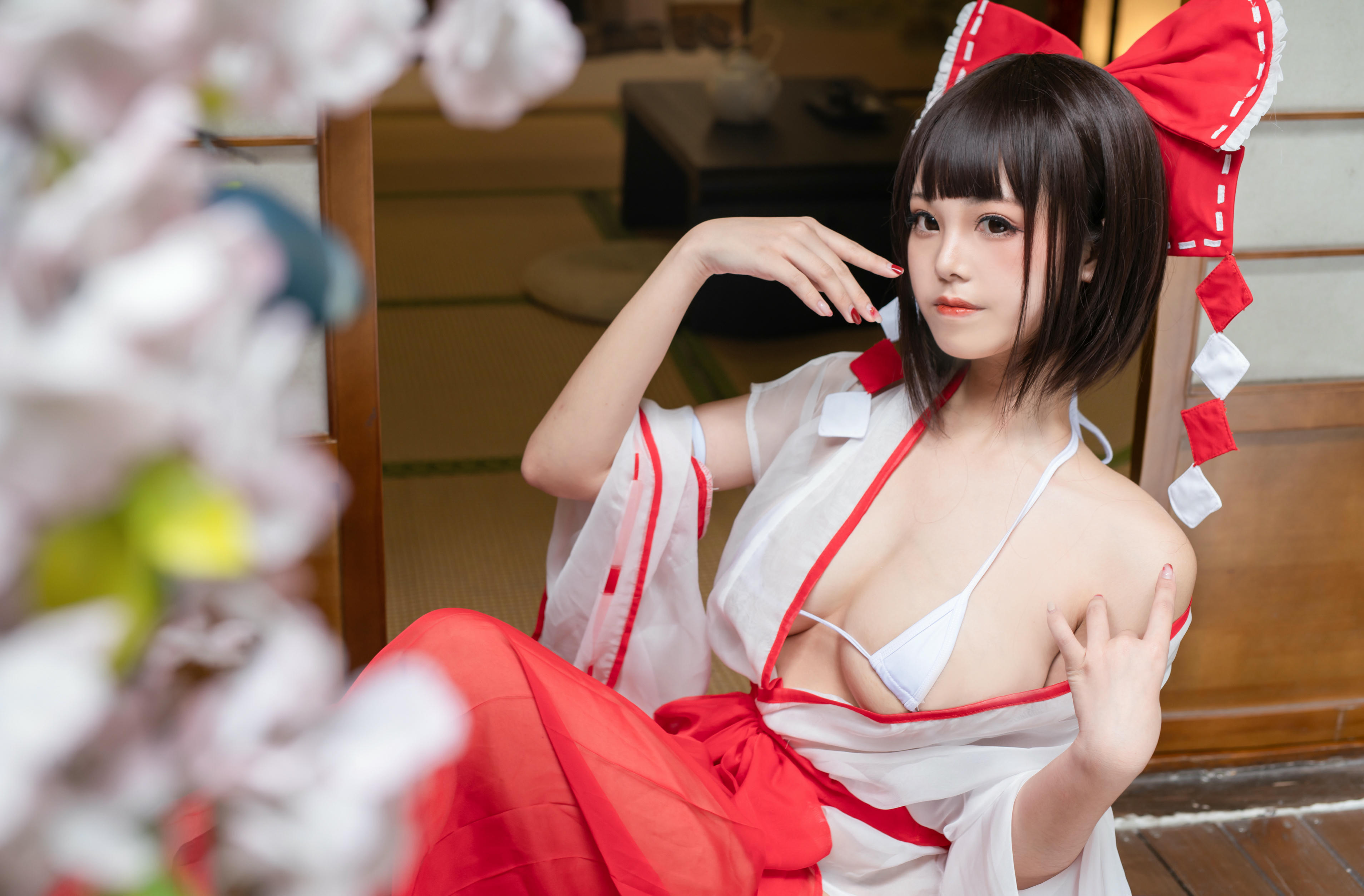 蜜汁猫裘 NO.036 2020巫女 [61P-702MB]-正片_第1集