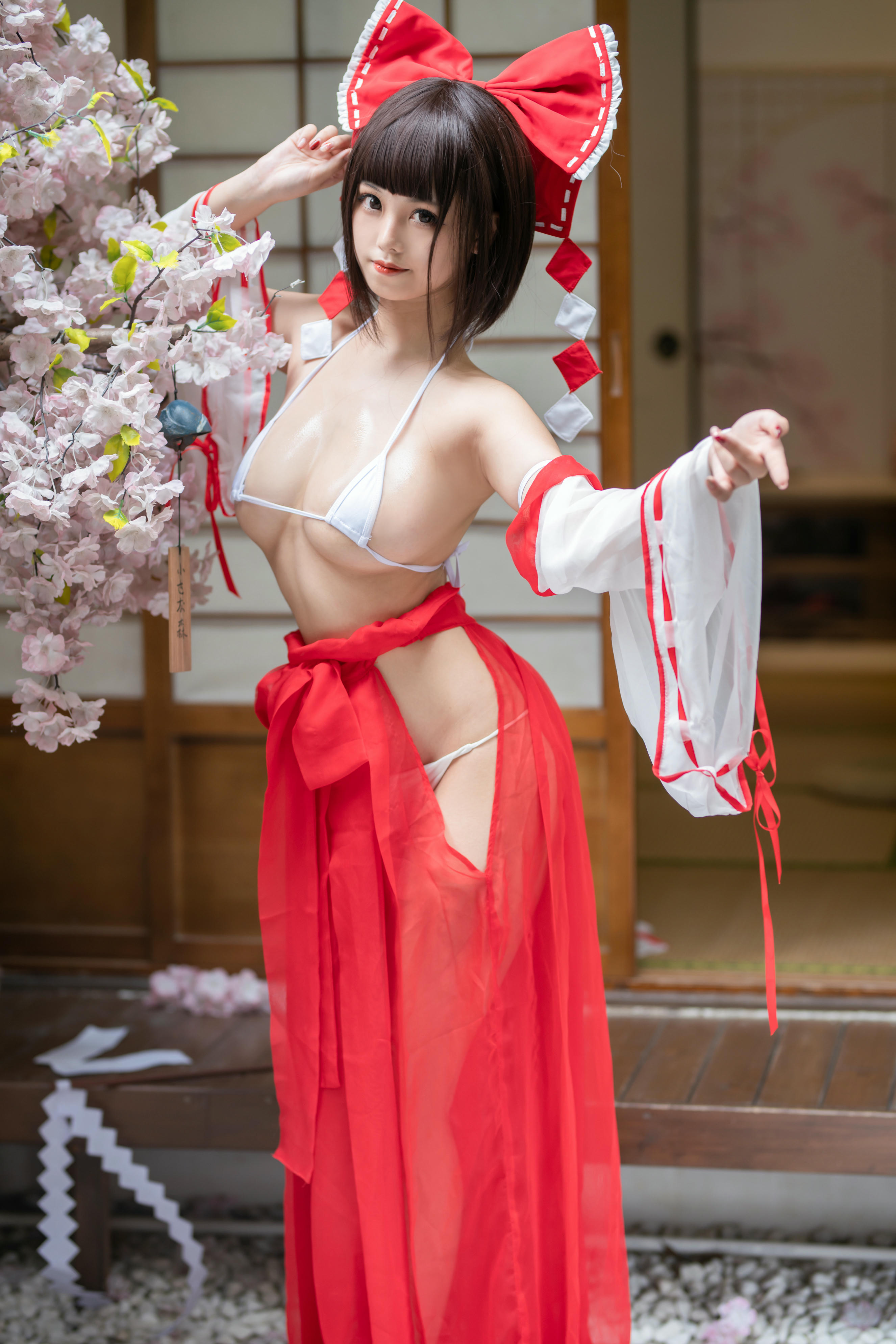 蜜汁猫裘 NO.036 2020巫女 [61P-702MB]-正片_第2集