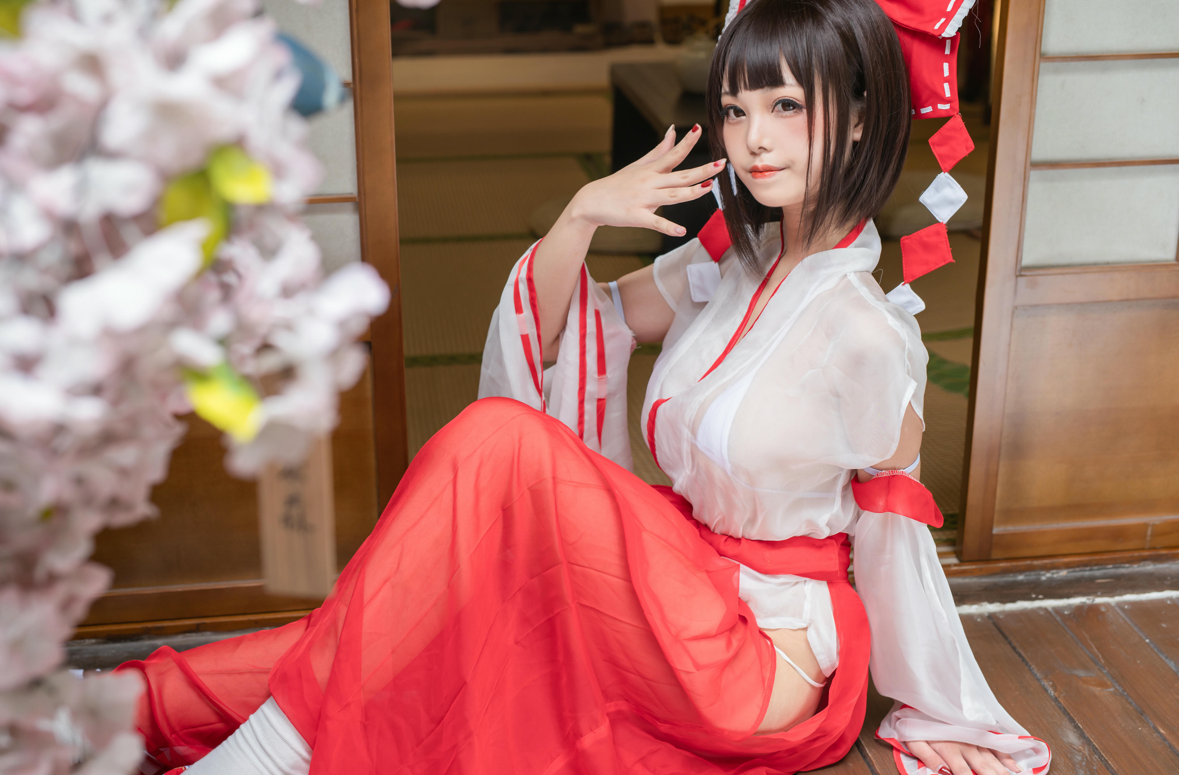 蜜汁猫裘 NO.036 2020巫女 [61P-702MB]-正片_第1集
