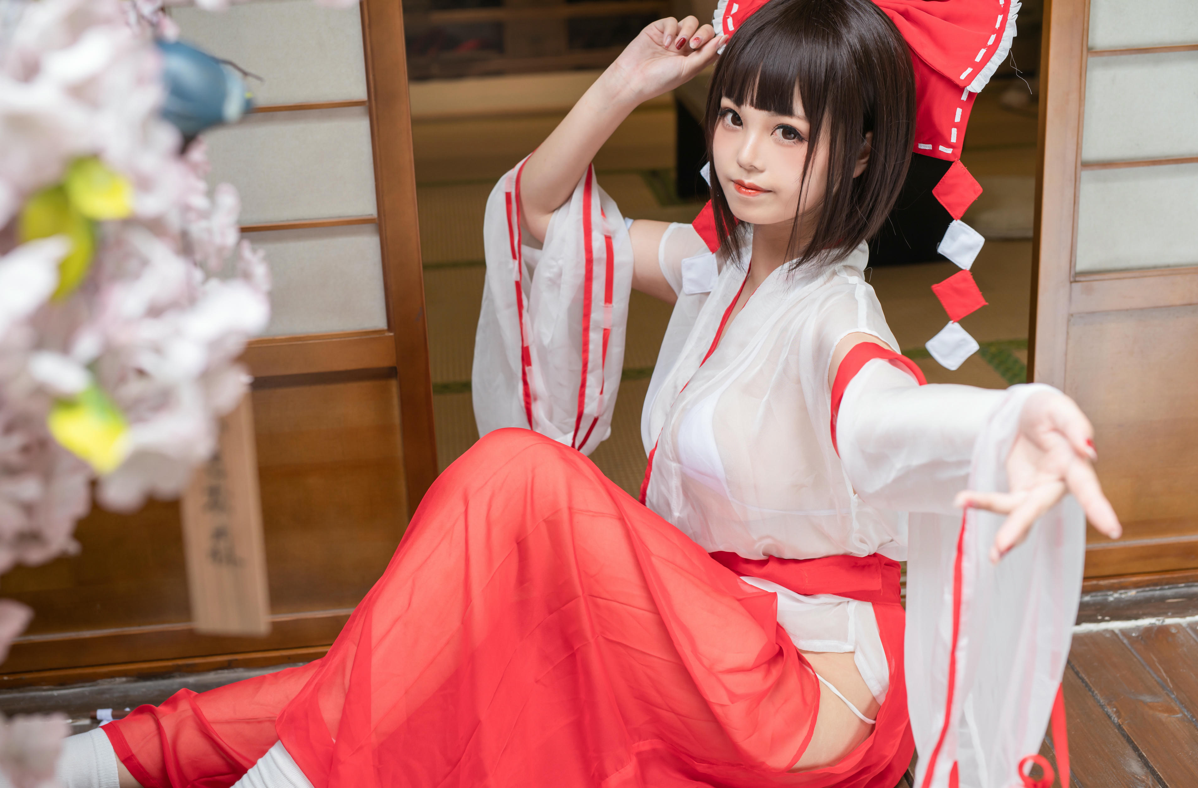 蜜汁猫裘 NO.036 2020巫女 [61P-702MB]-正片_第1集